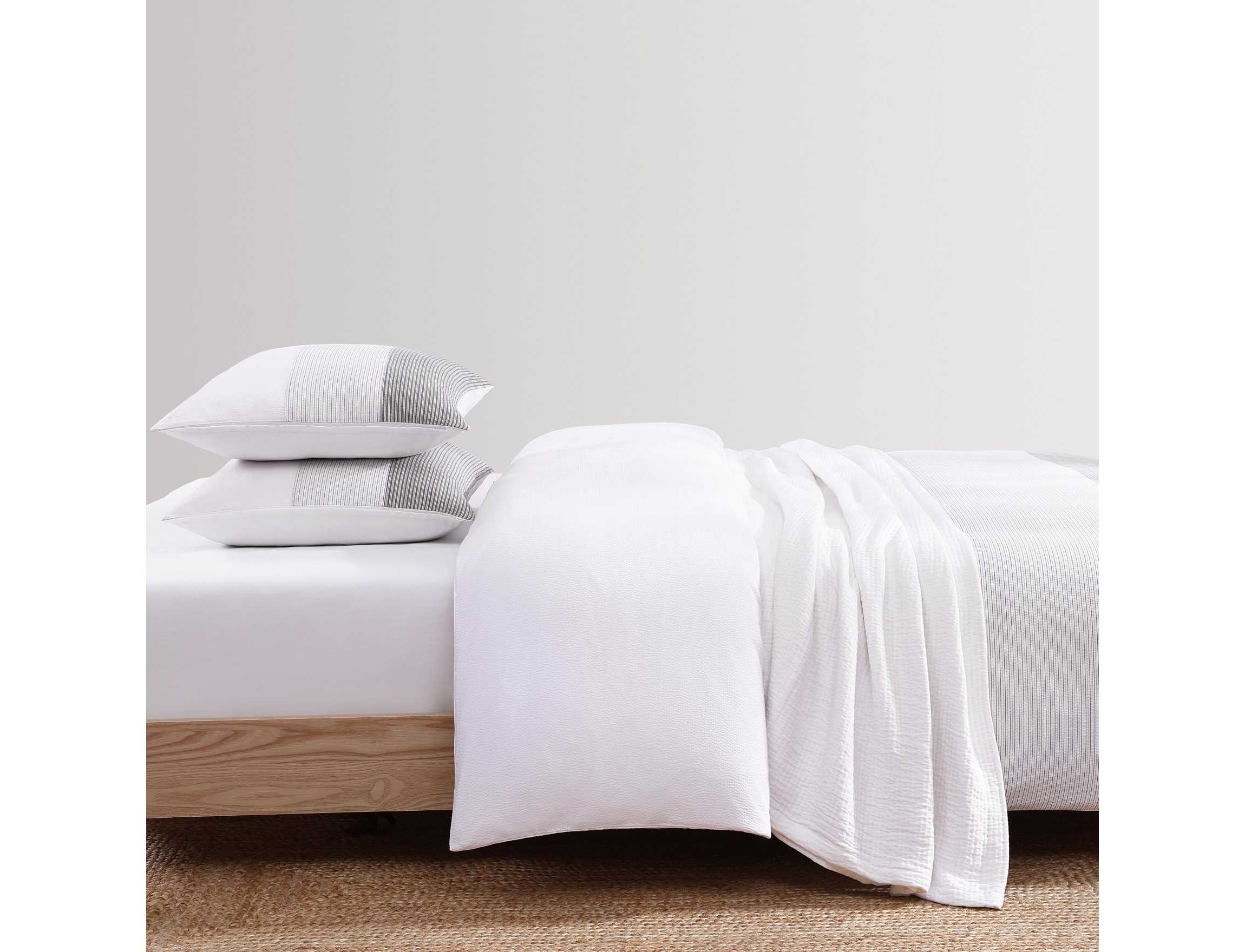 Montauk Seersucker Cotton Duvet Cover Set
