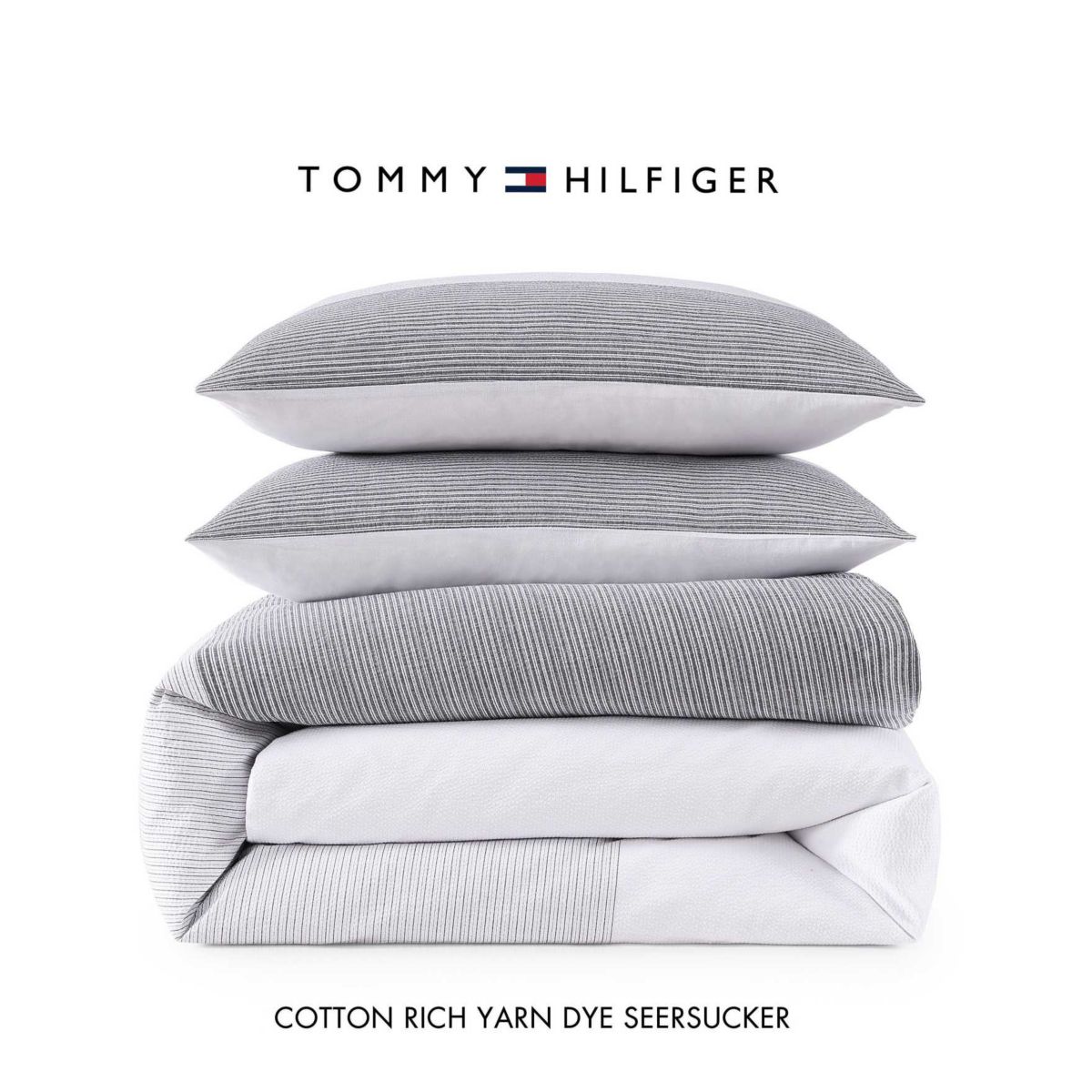 Montauk Seersucker Cotton Duvet Cover Set