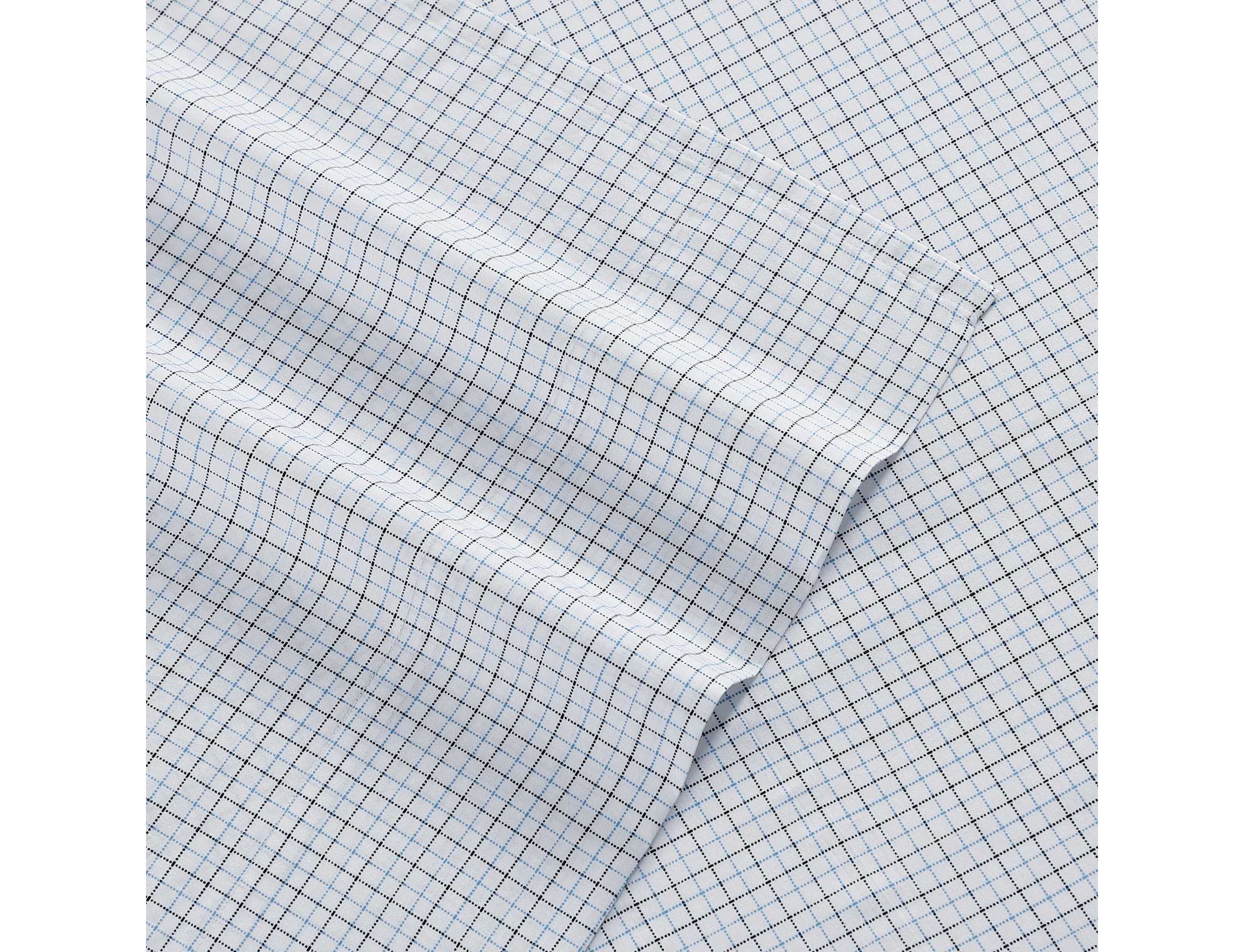 New England Plaid Cotton Sheet Set