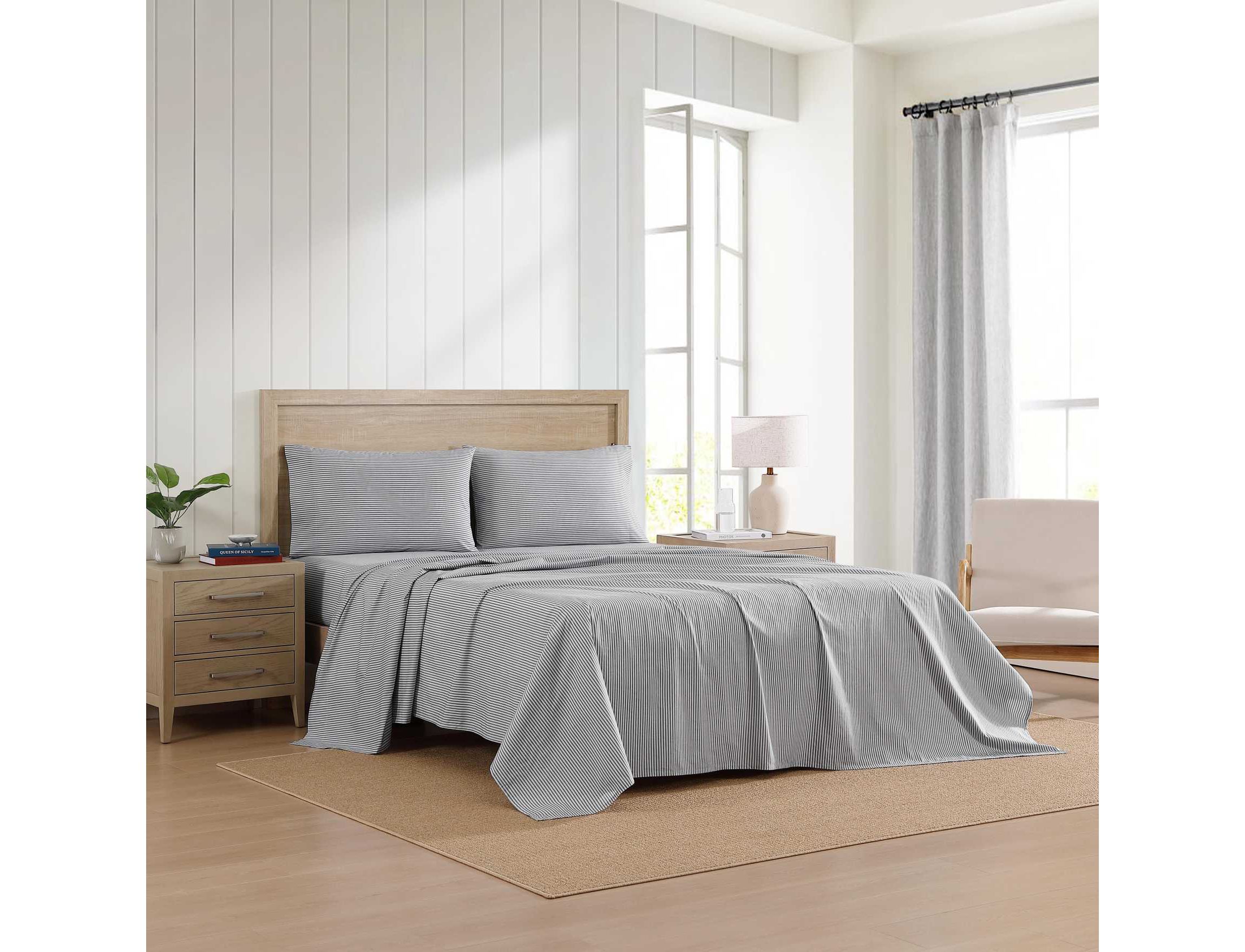 Highland Ticking Stripe Cotton Sheet Set