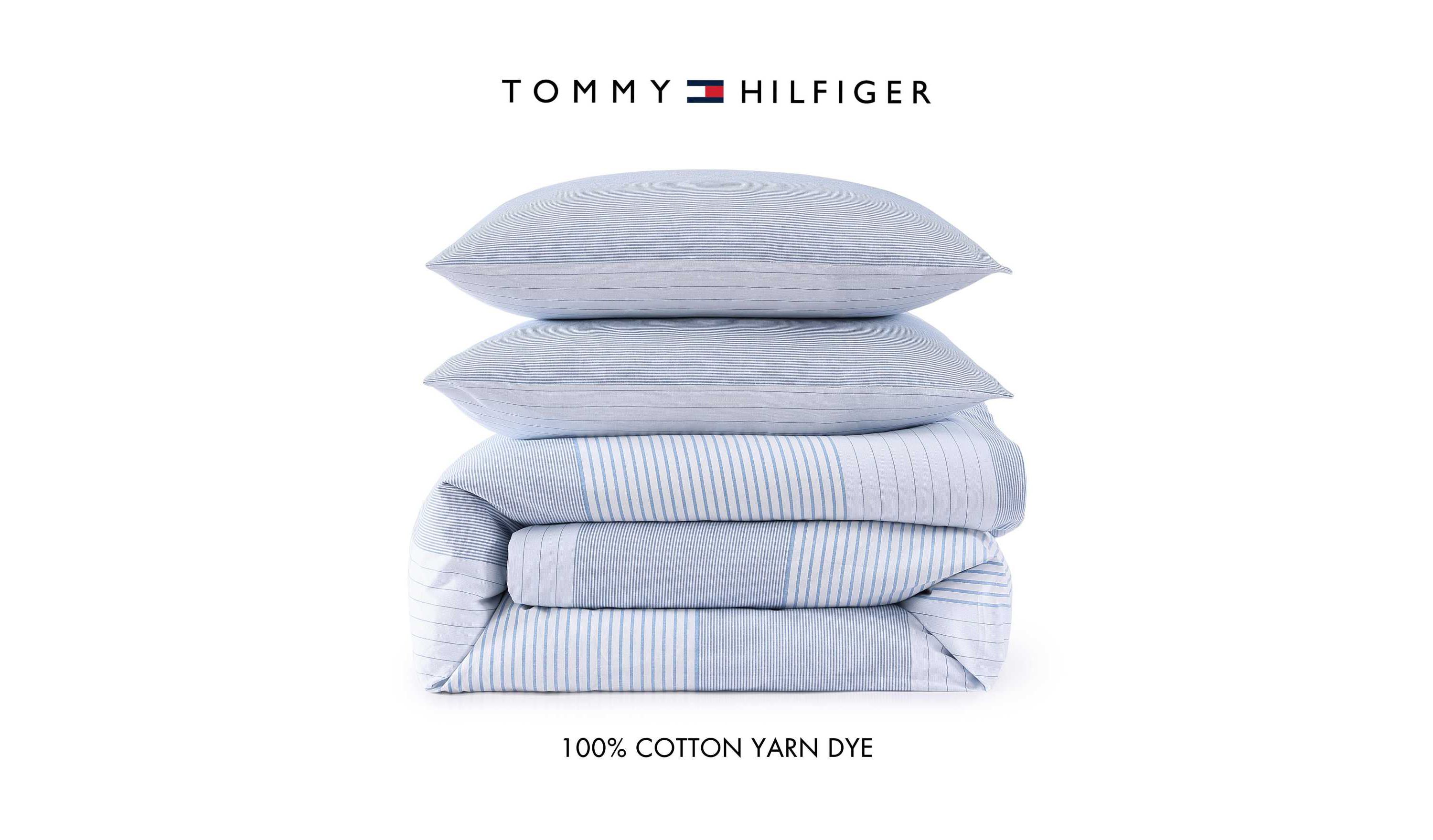 Modern Stripe Cotton Duvet Cover Set