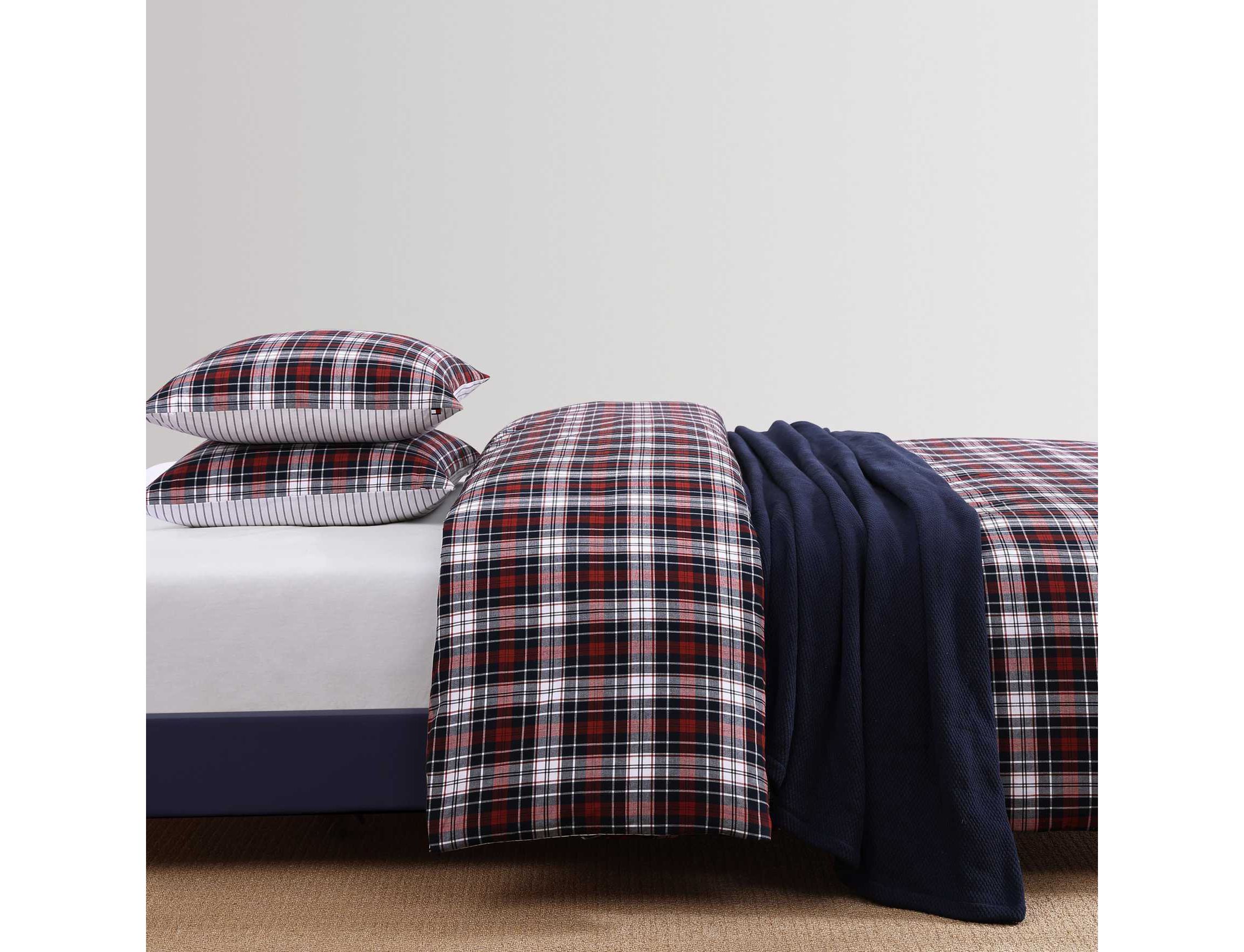 Essential Tartan Cotton Duvet Cover Set