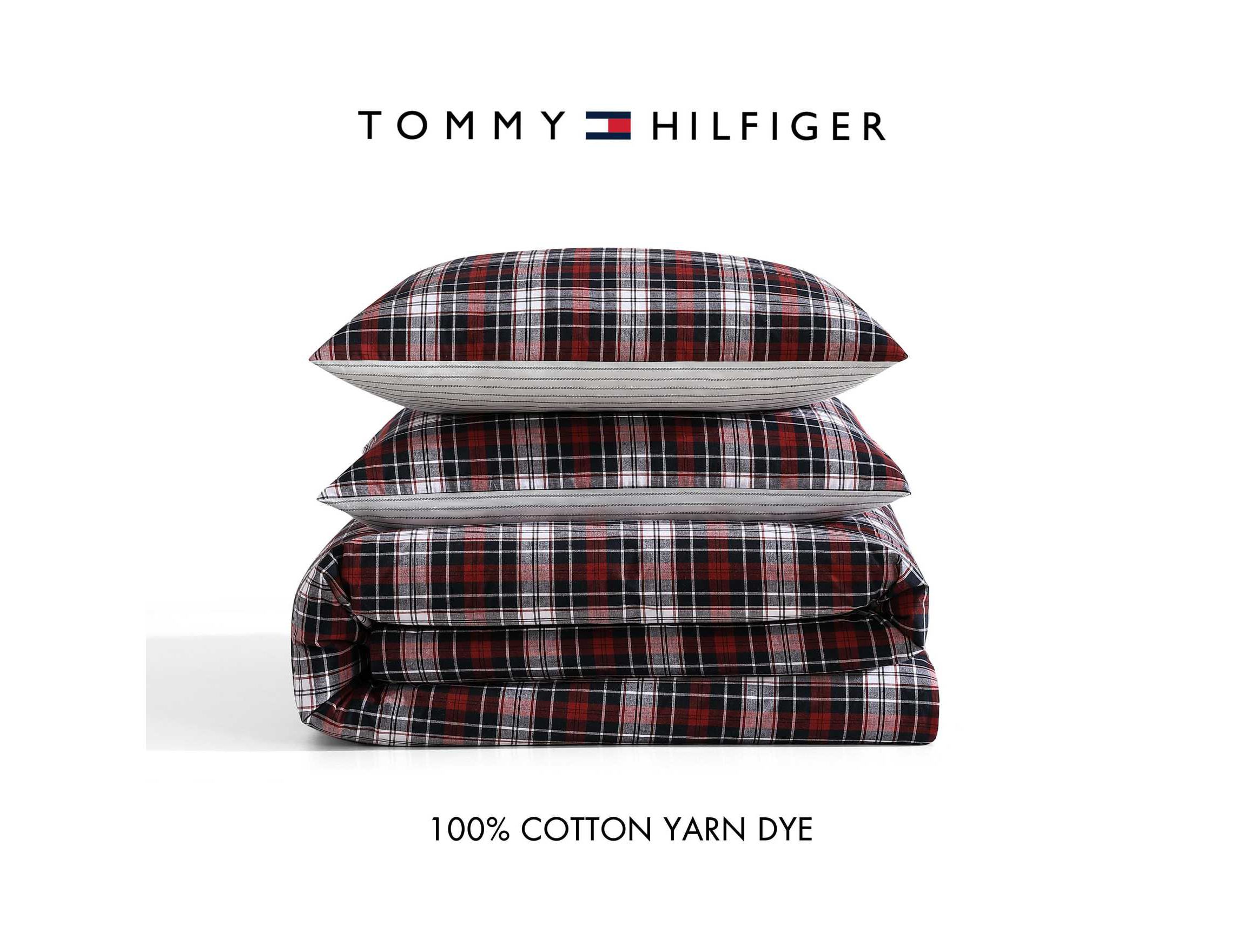 Essential Tartan Cotton Duvet Cover Set