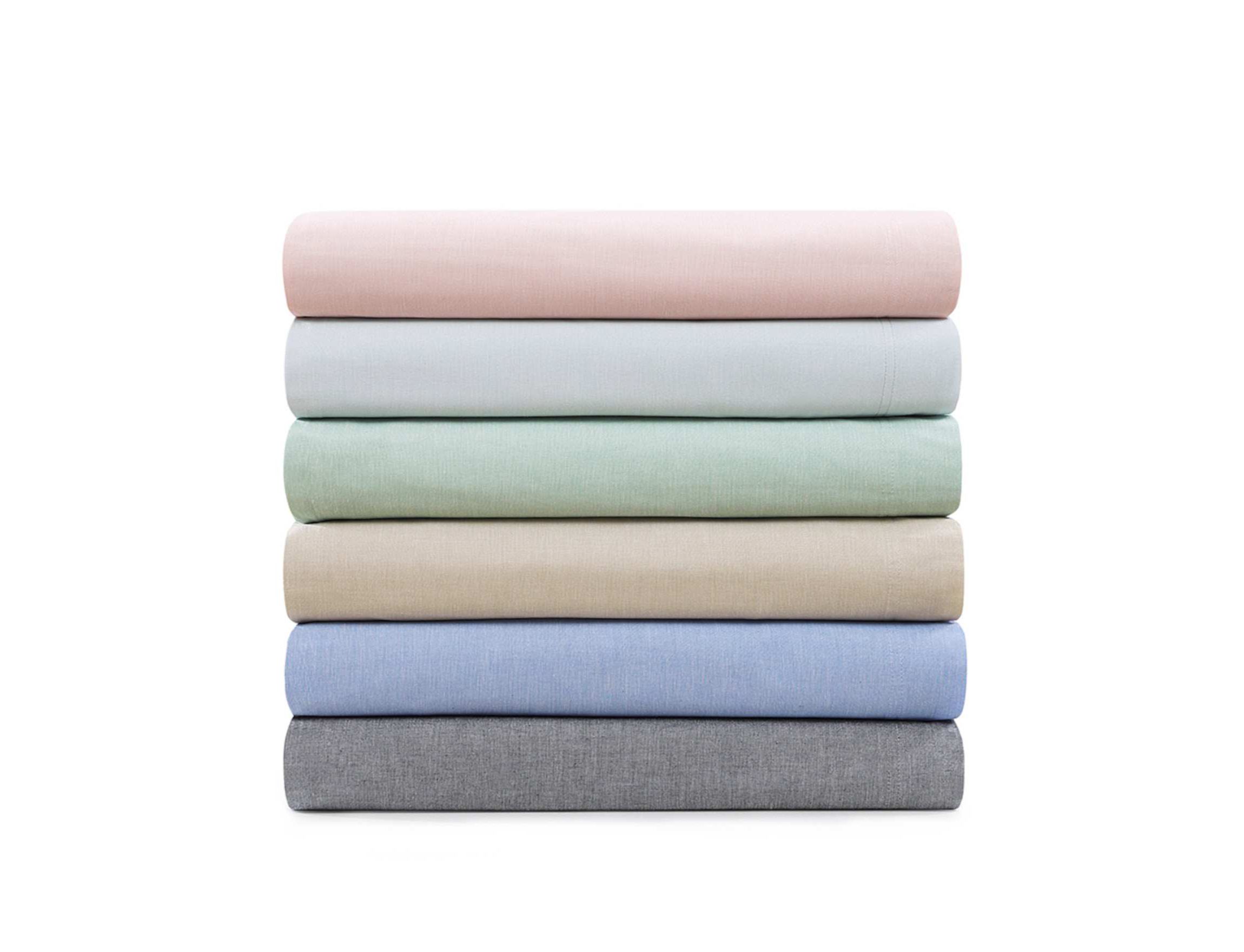 Washed Yarn Dyed Cotton Sheet Set