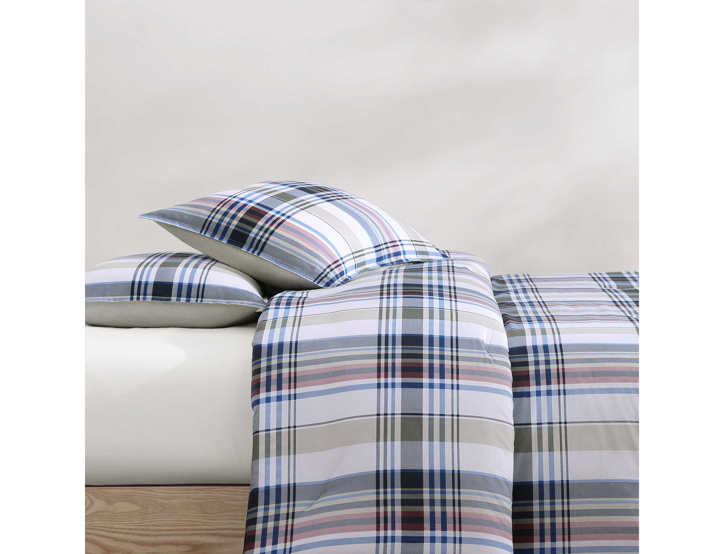 Waterbury Plaid Cotton Comforter Set