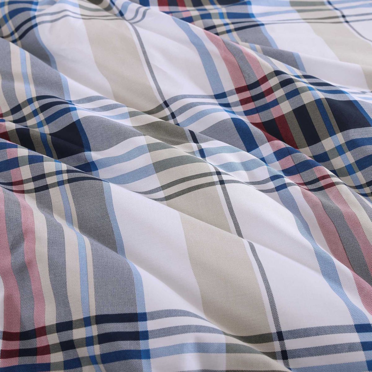 Waterbury Plaid Cotton Comforter Set