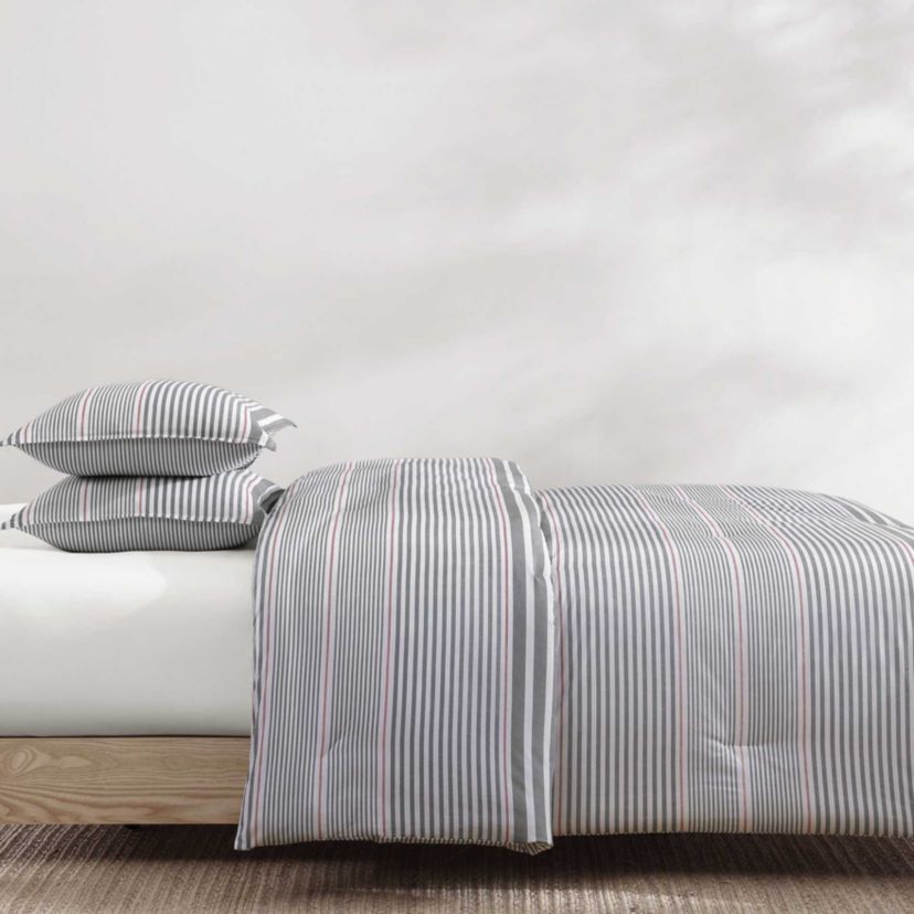 Danbury Stripe Cotton Comforter Set