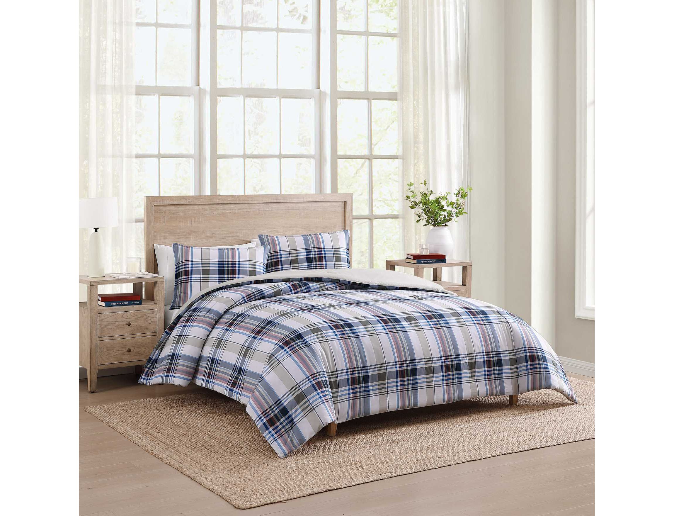 Waterbury Plaid Cotton Duvet Set