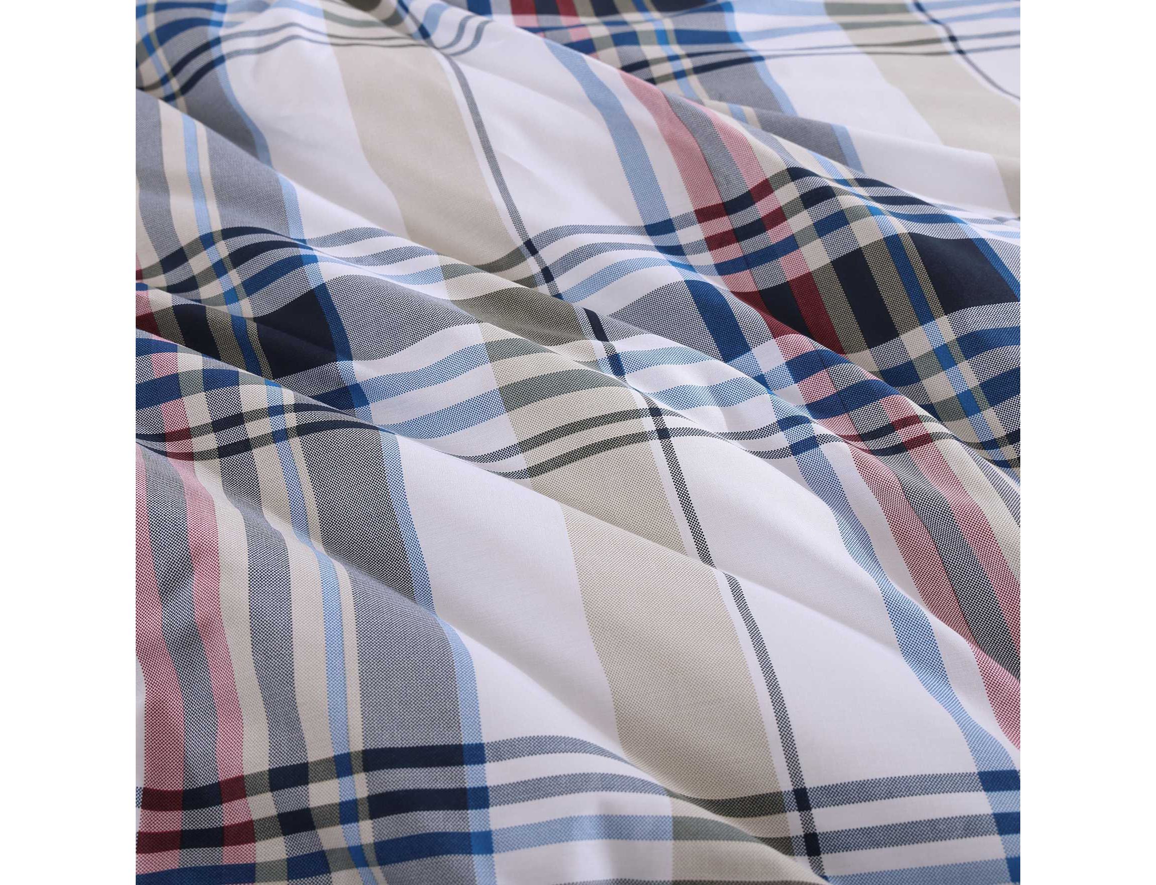 Waterbury Plaid Cotton Duvet Set