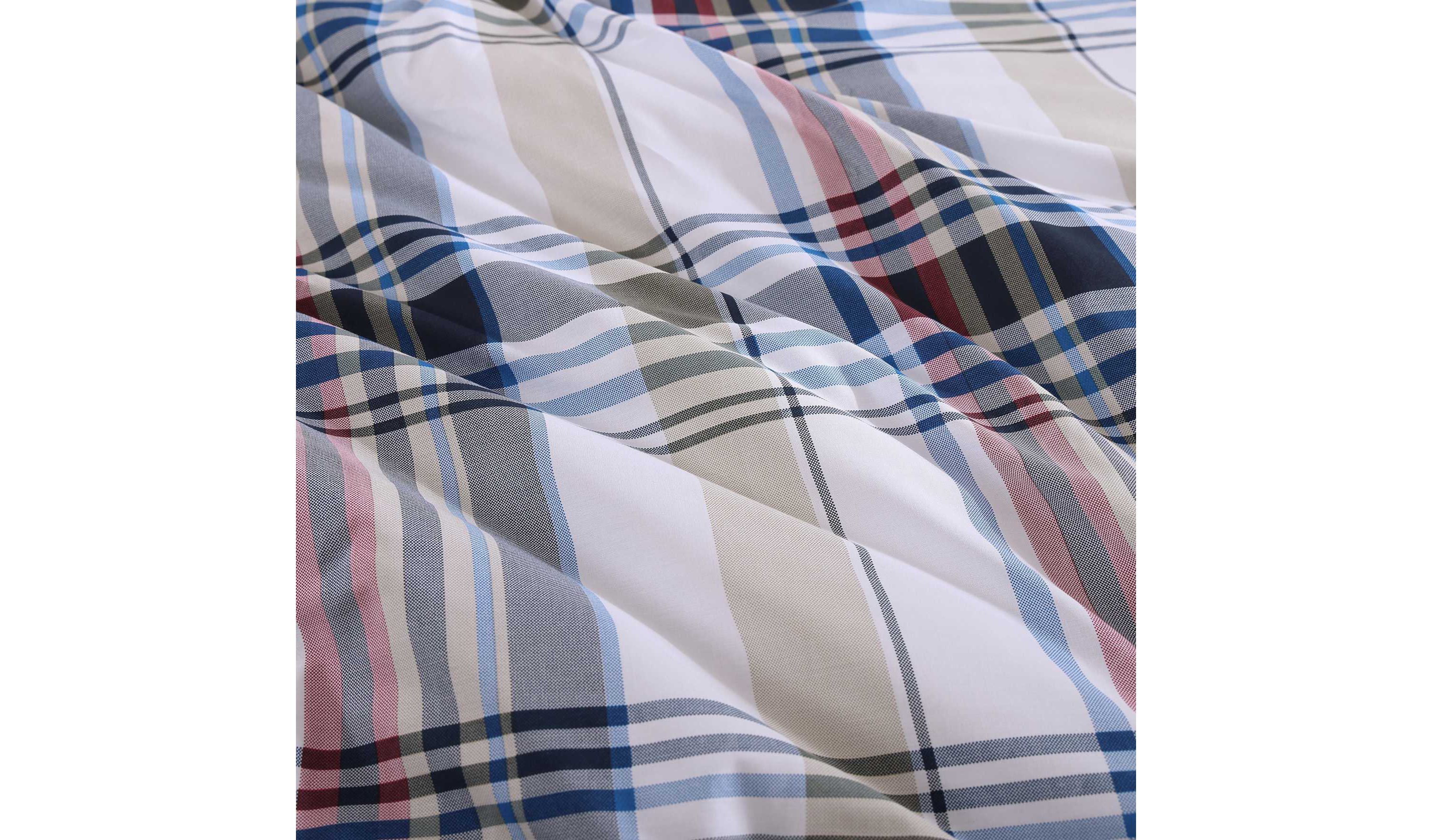 Waterbury Plaid Cotton Duvet Set