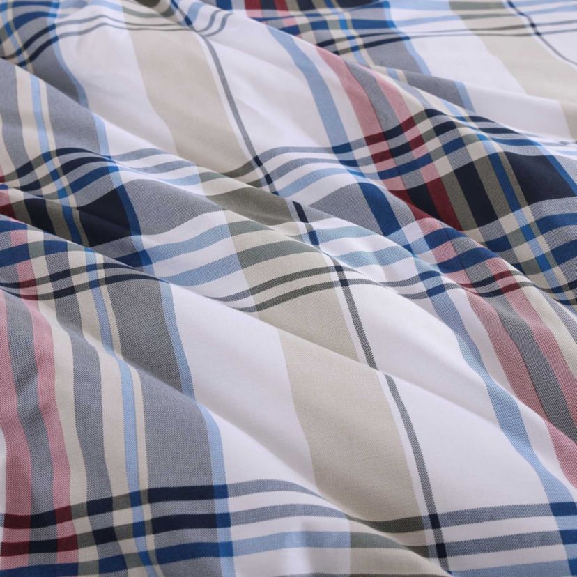 Waterbury Plaid Cotton Duvet Set