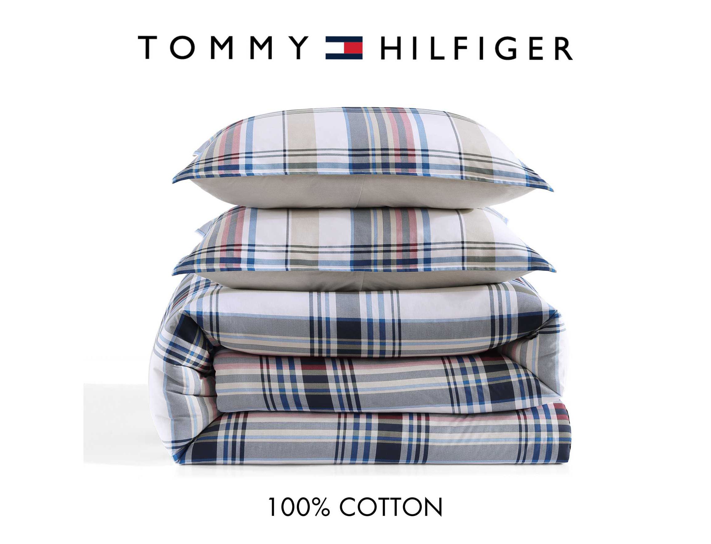 Waterbury Plaid Cotton Duvet Set