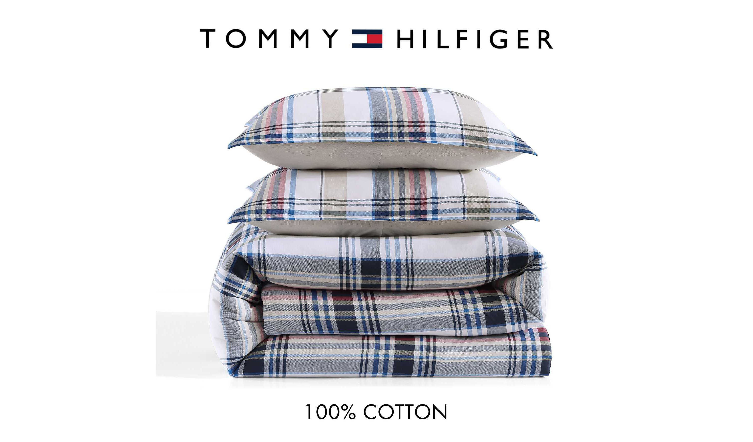Waterbury Plaid Cotton Duvet Set