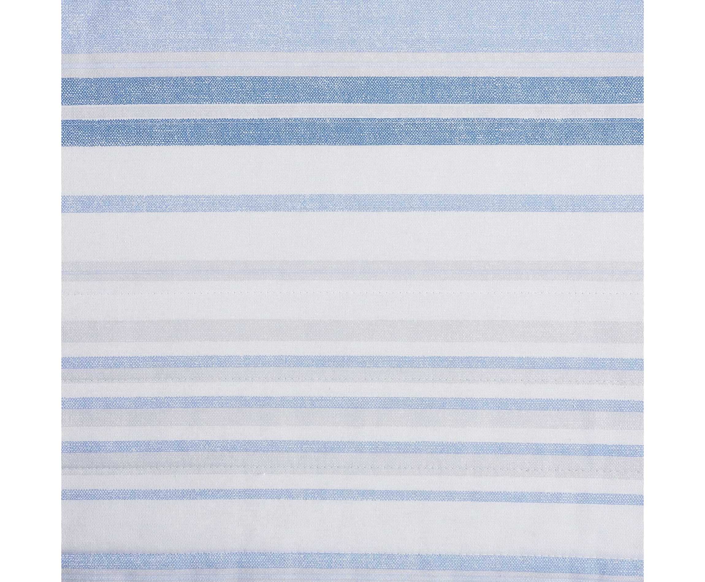 Bold Stripe Textured Cotton Quilt Set
