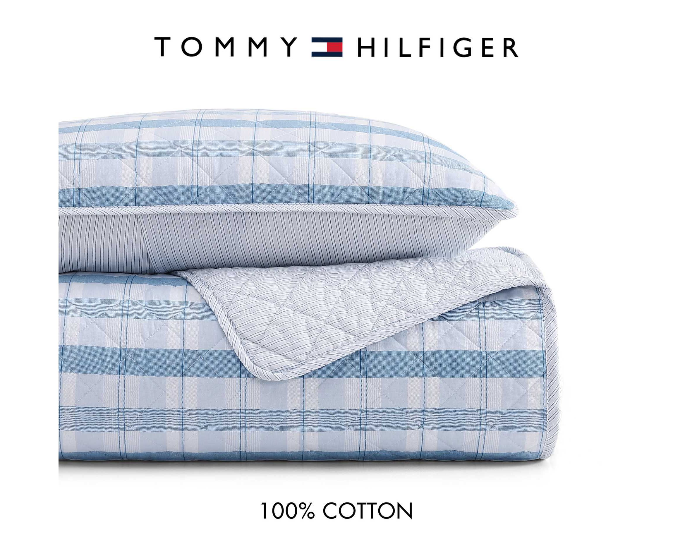 Dreamy Plaid Cotton Quilt Set