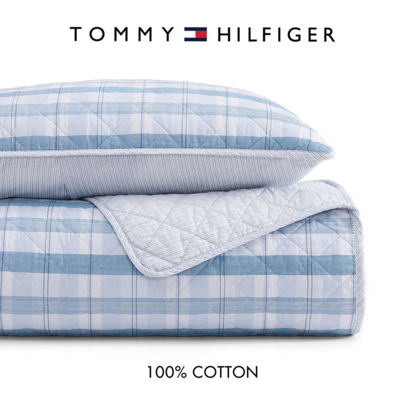 Dreamy Plaid Cotton Quilt Set