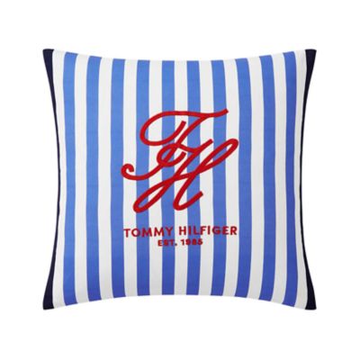 Tommy Hilfiger Beachfront Stripe Cotton Decorative Pillow