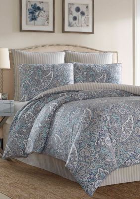 Lancaster Queen Comforter Set 92-in. x 96-in