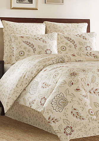 Stone Cottage Bordeaux Queen Comforter Set 92 In X 96 In Belk
