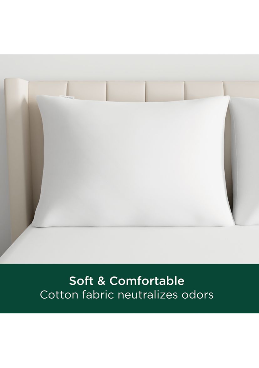 Cotton Fresh Zippered Pillow Protector 