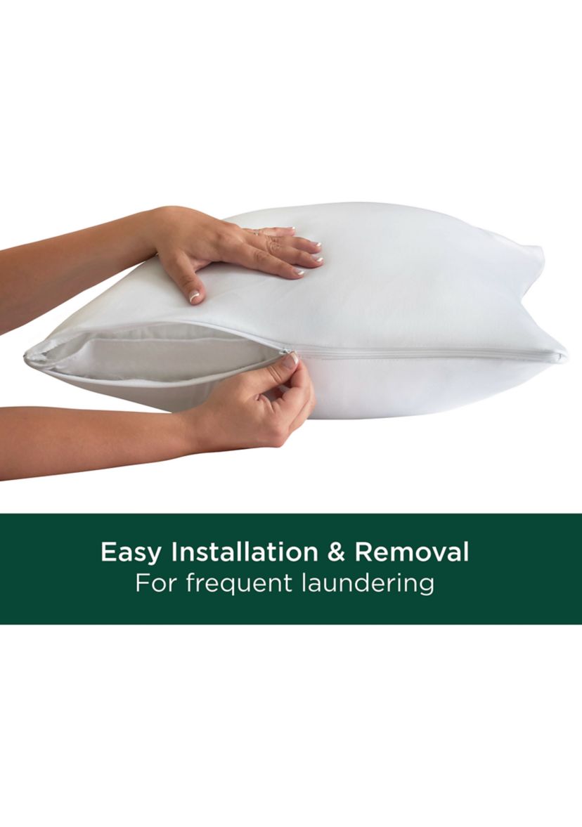 Cotton Fresh Zippered Pillow Protector 