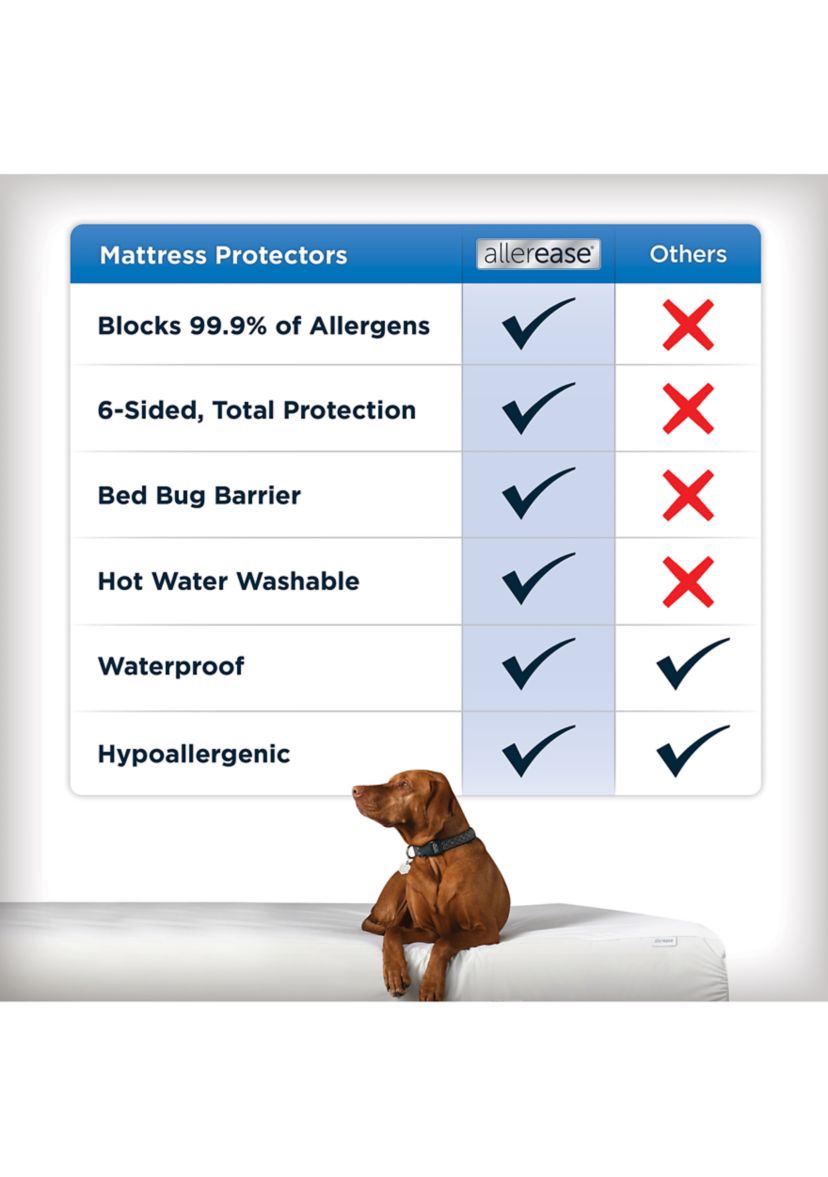 Maximum Allergy and Bedbug Waterproof Mattress Protector