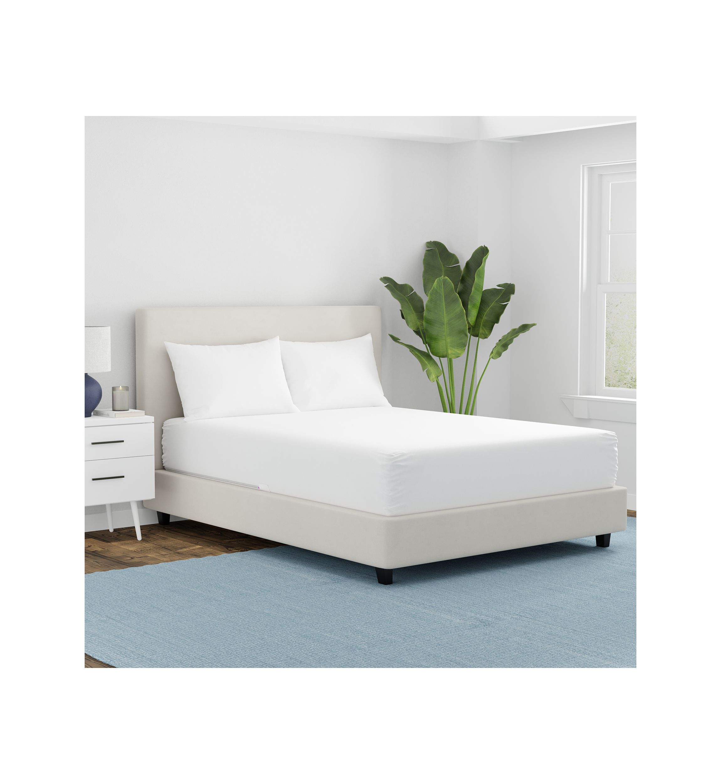 Waterproof Allergy Protection Zippered Mattress Protector