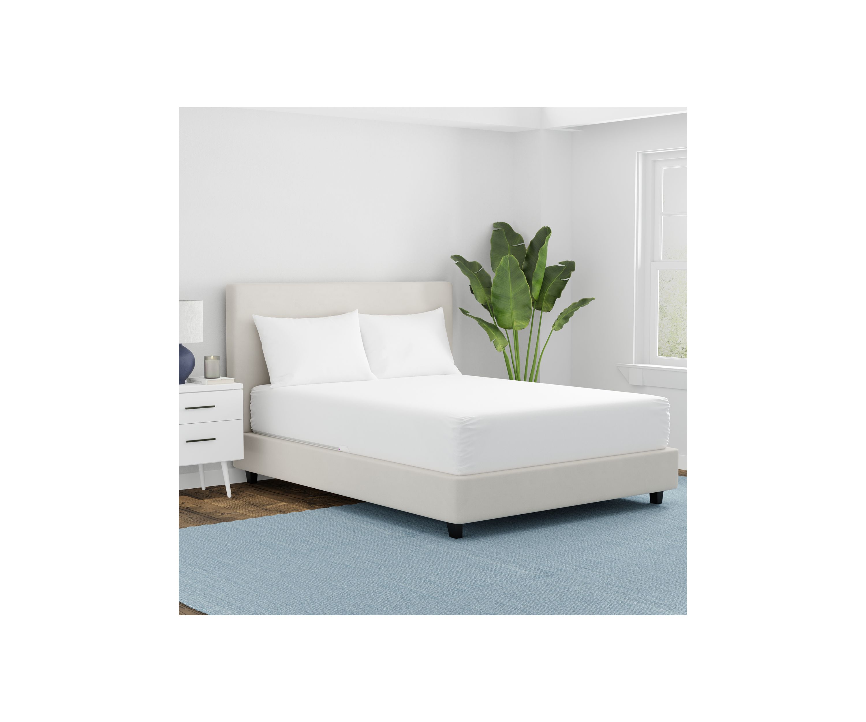 Waterproof Allergy Protection Zippered Mattress Protector