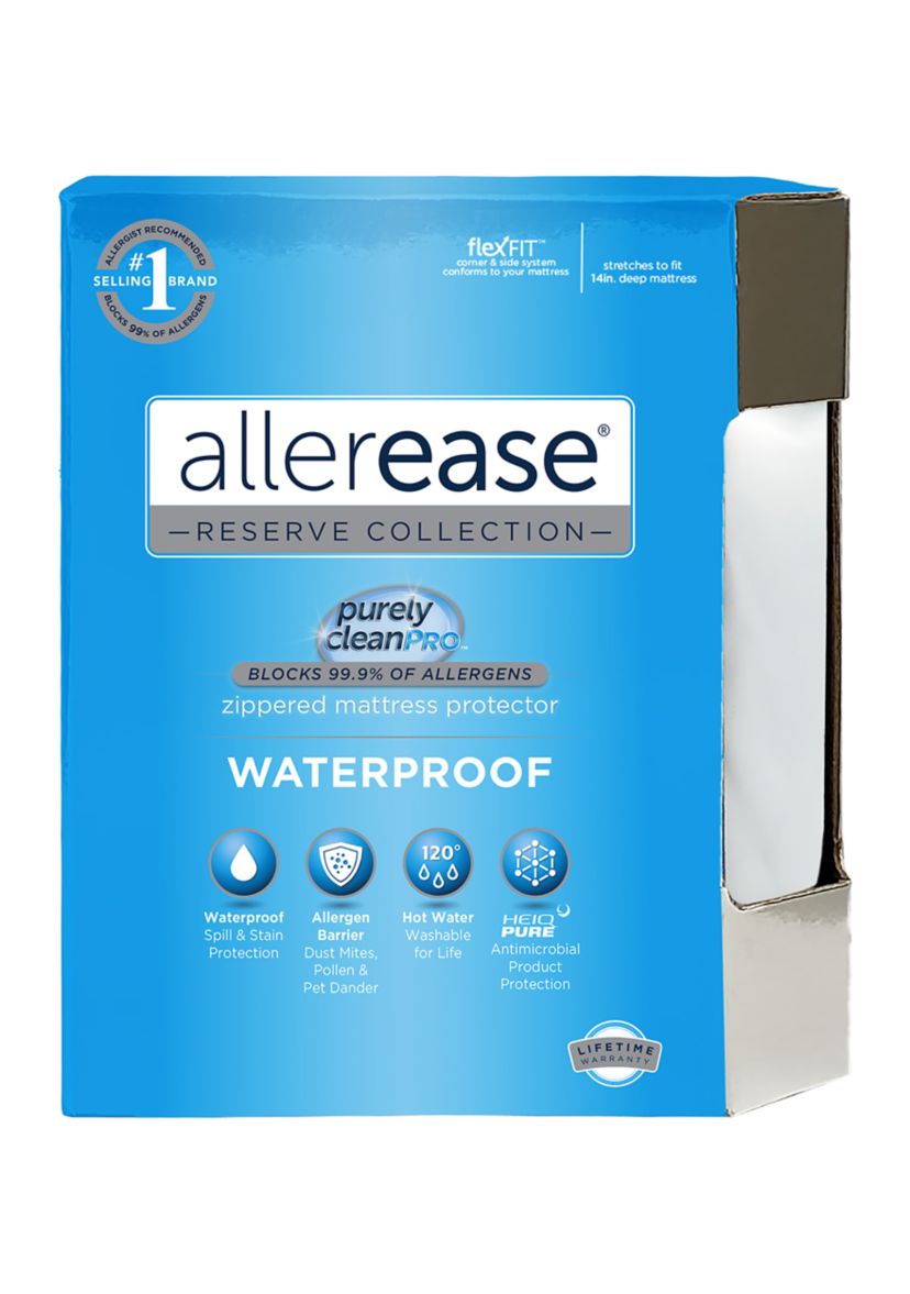 Waterproof Allergy Protection Zippered Mattress Protector