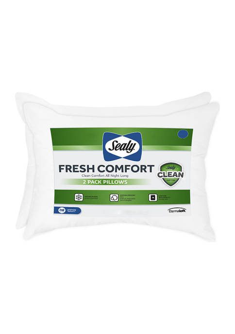 2-Pack Sealy Fresh Comfort Pillows