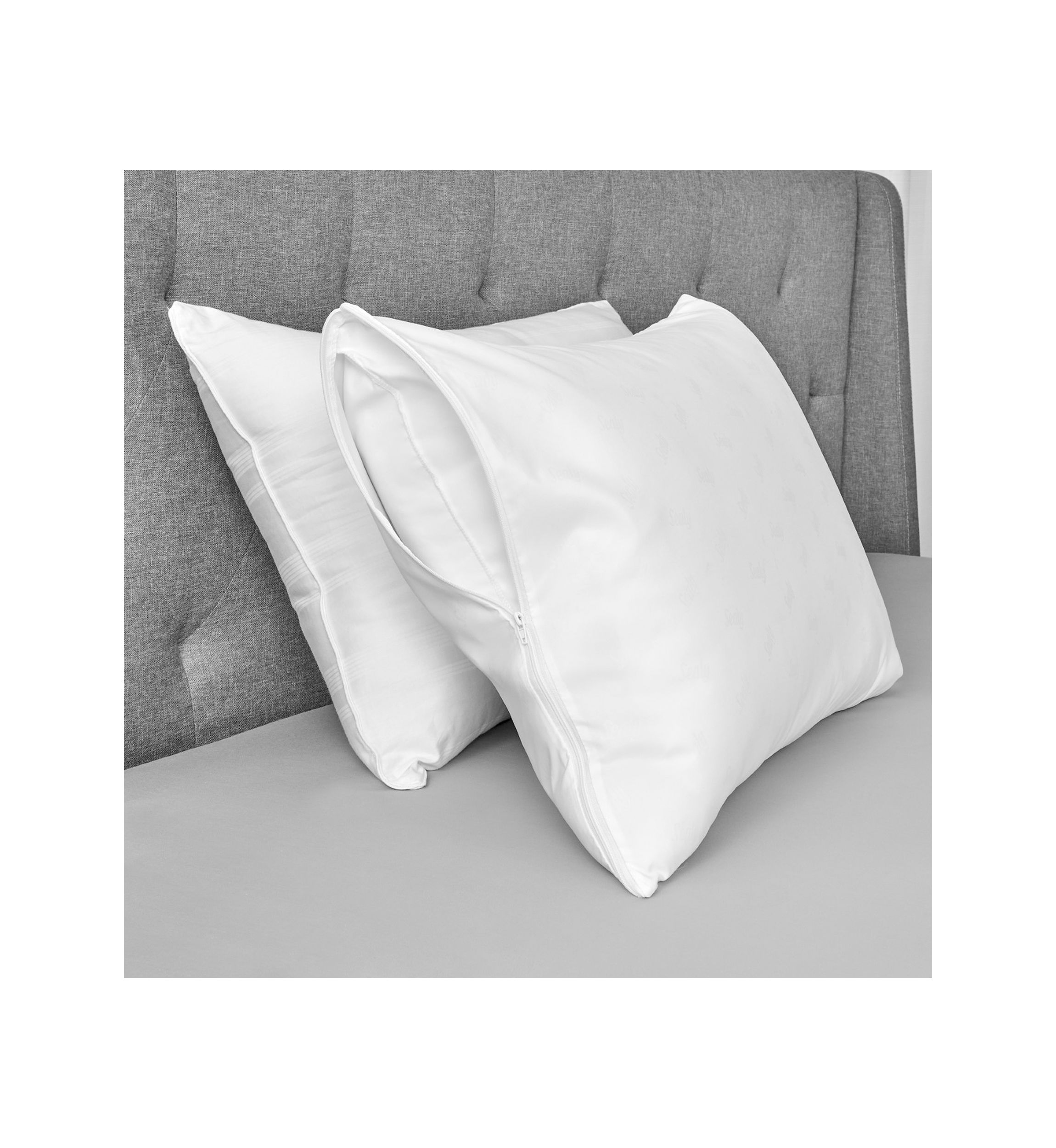  Soft Comfort Zippered Pillow Protector 