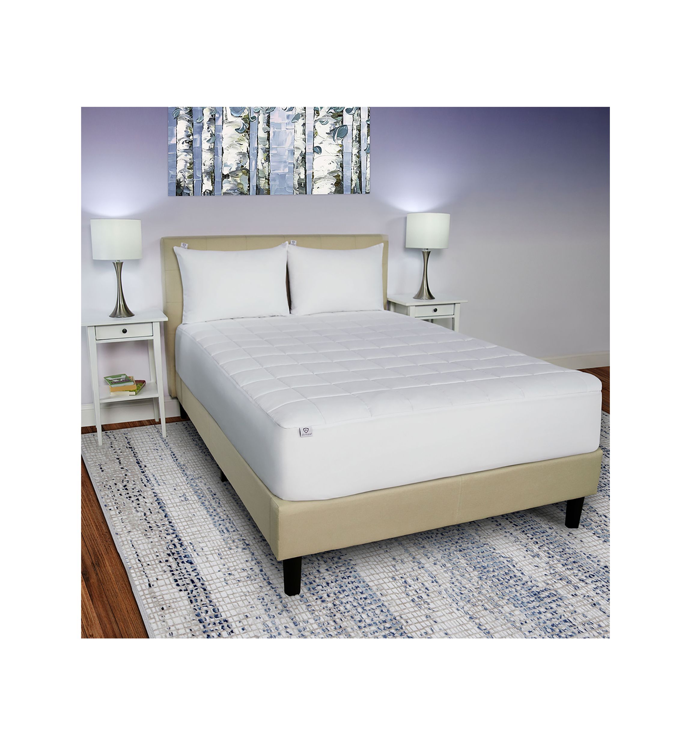 Total Allergy Defense Full Mattress Pad