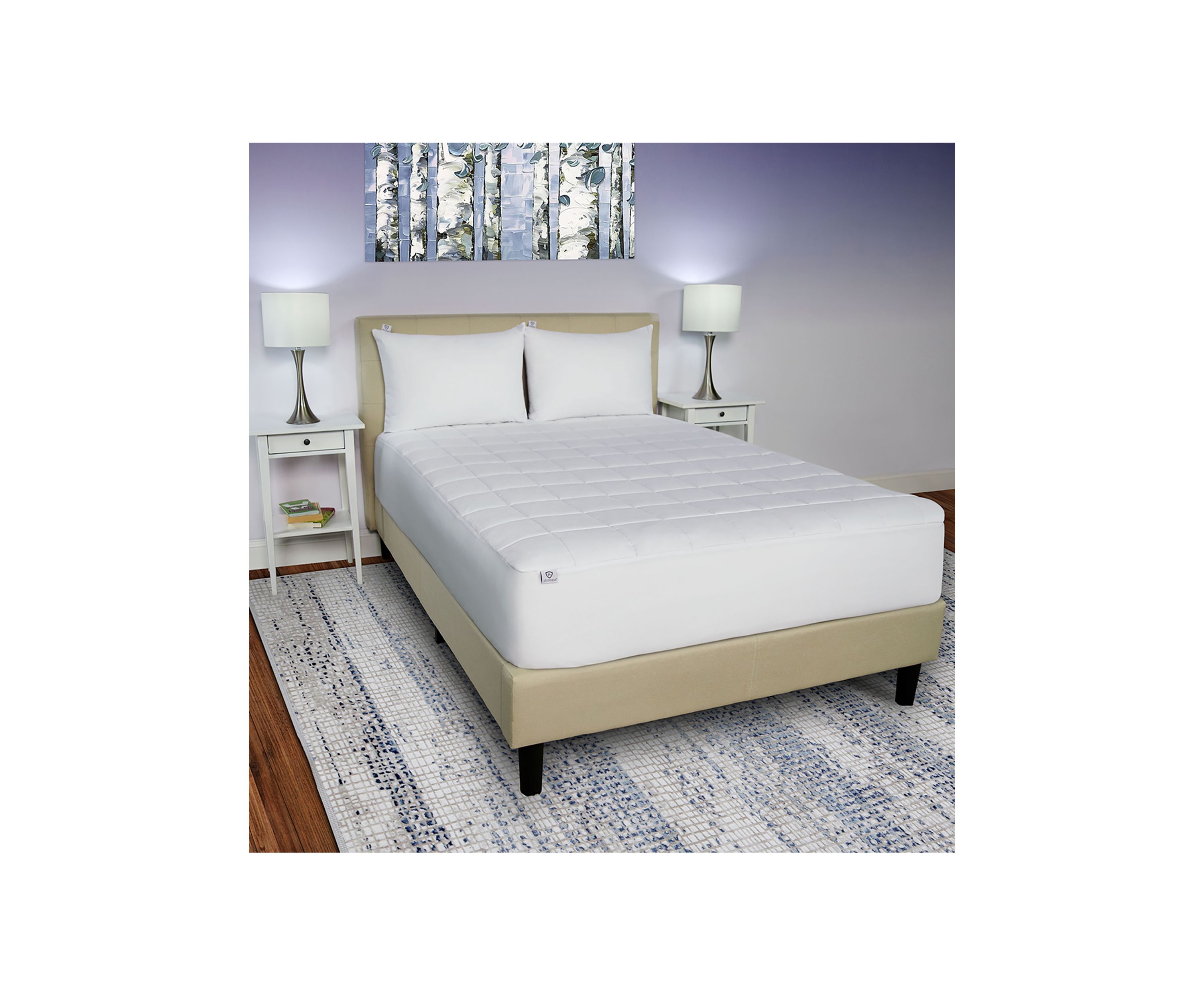 Total Allergy Defense Full Mattress Pad
