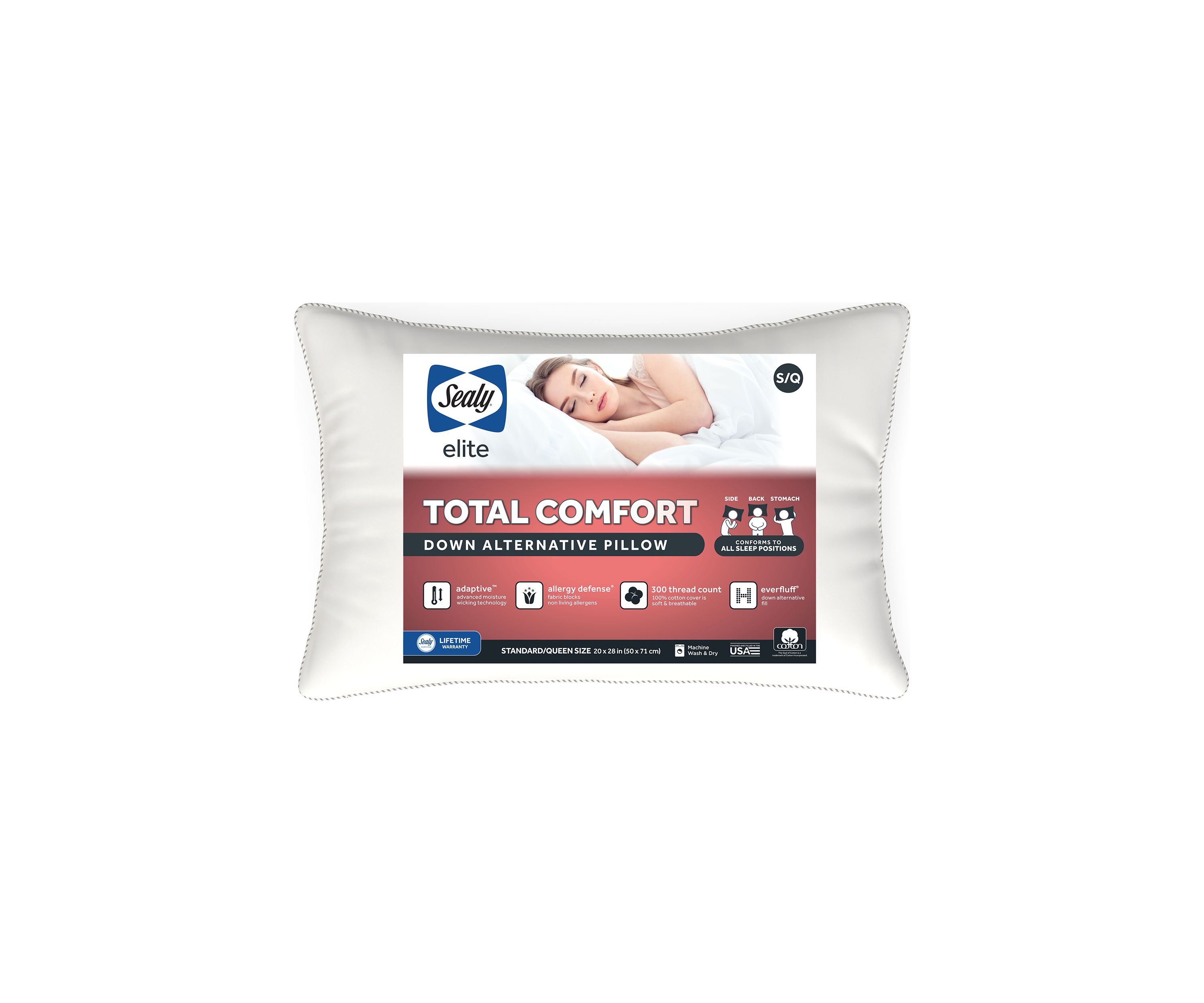 Total Comfort Down Alternative Pillow