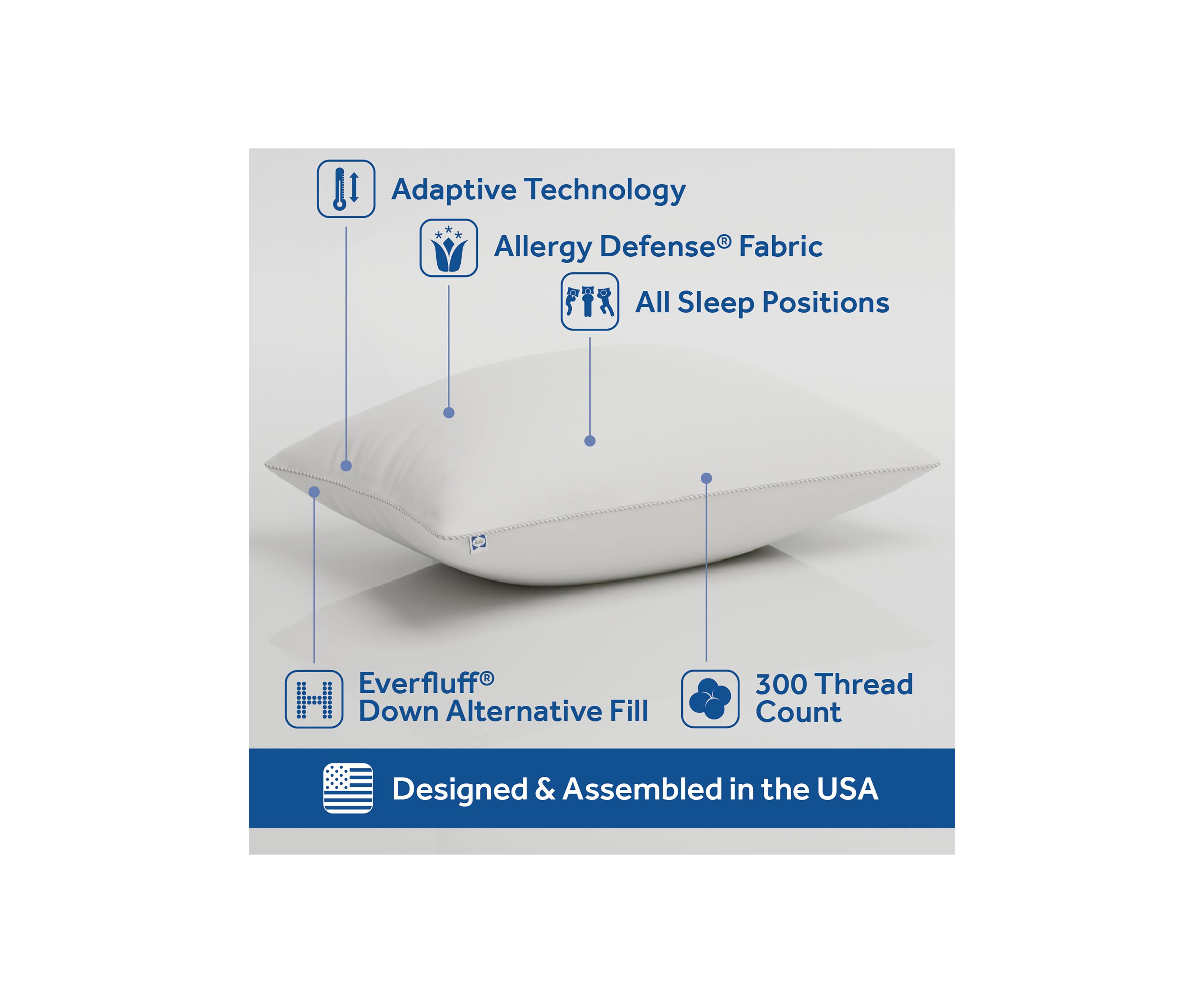 Total Comfort Down Alternative Pillow