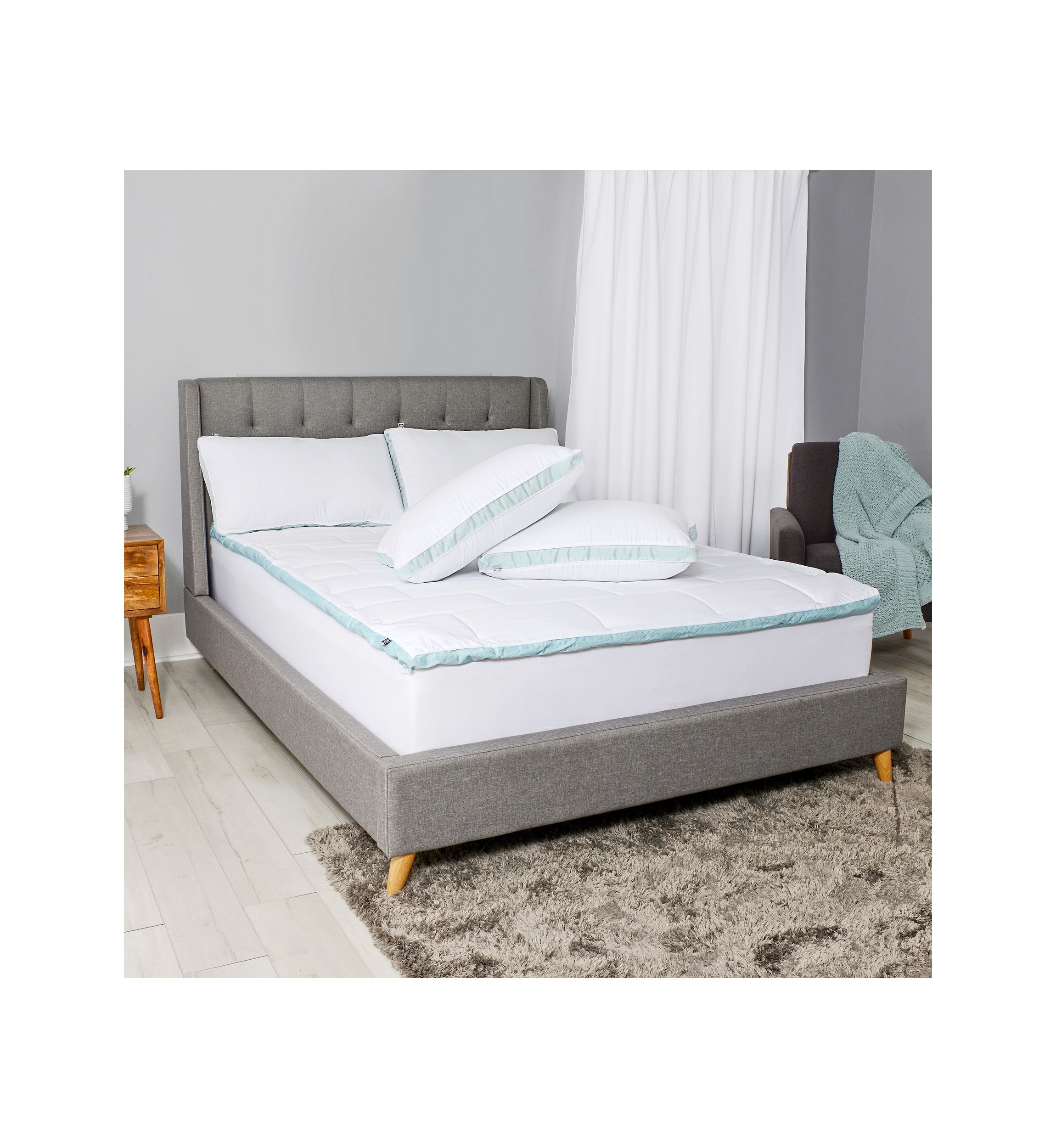 Elite Airflow Cooling Mattress Pad - Queen