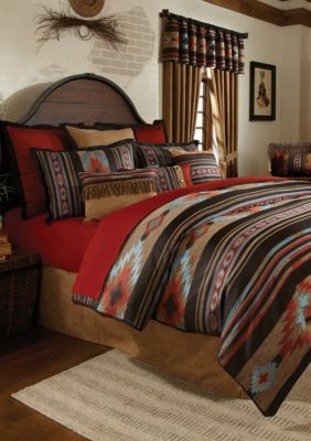 Veratex Santa Fe Queen Set Comforter 94 In X 96 In Belk