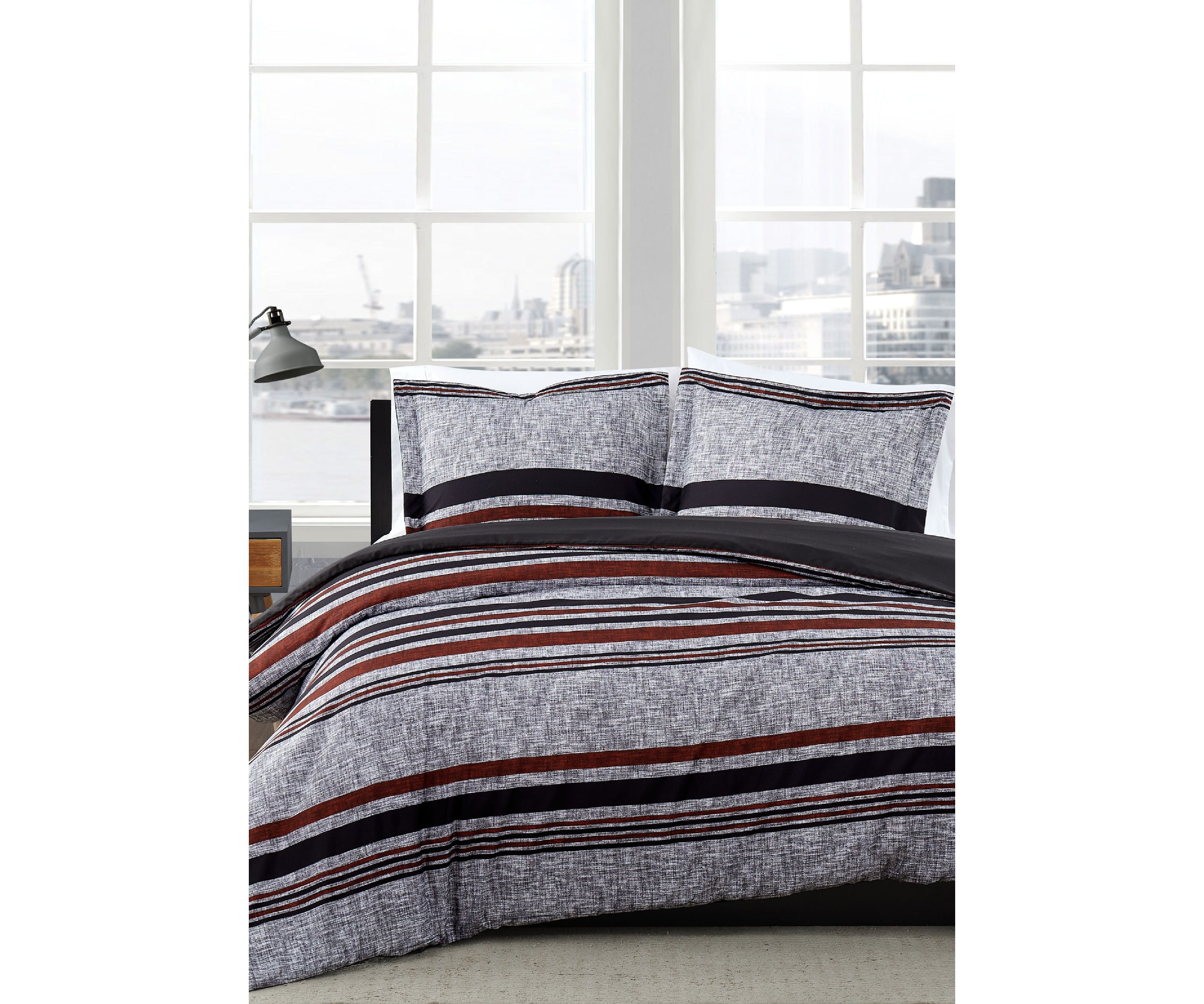 Warren Stripe Duvet Set