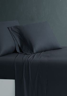 Solid Cotton Percele Sheet Set