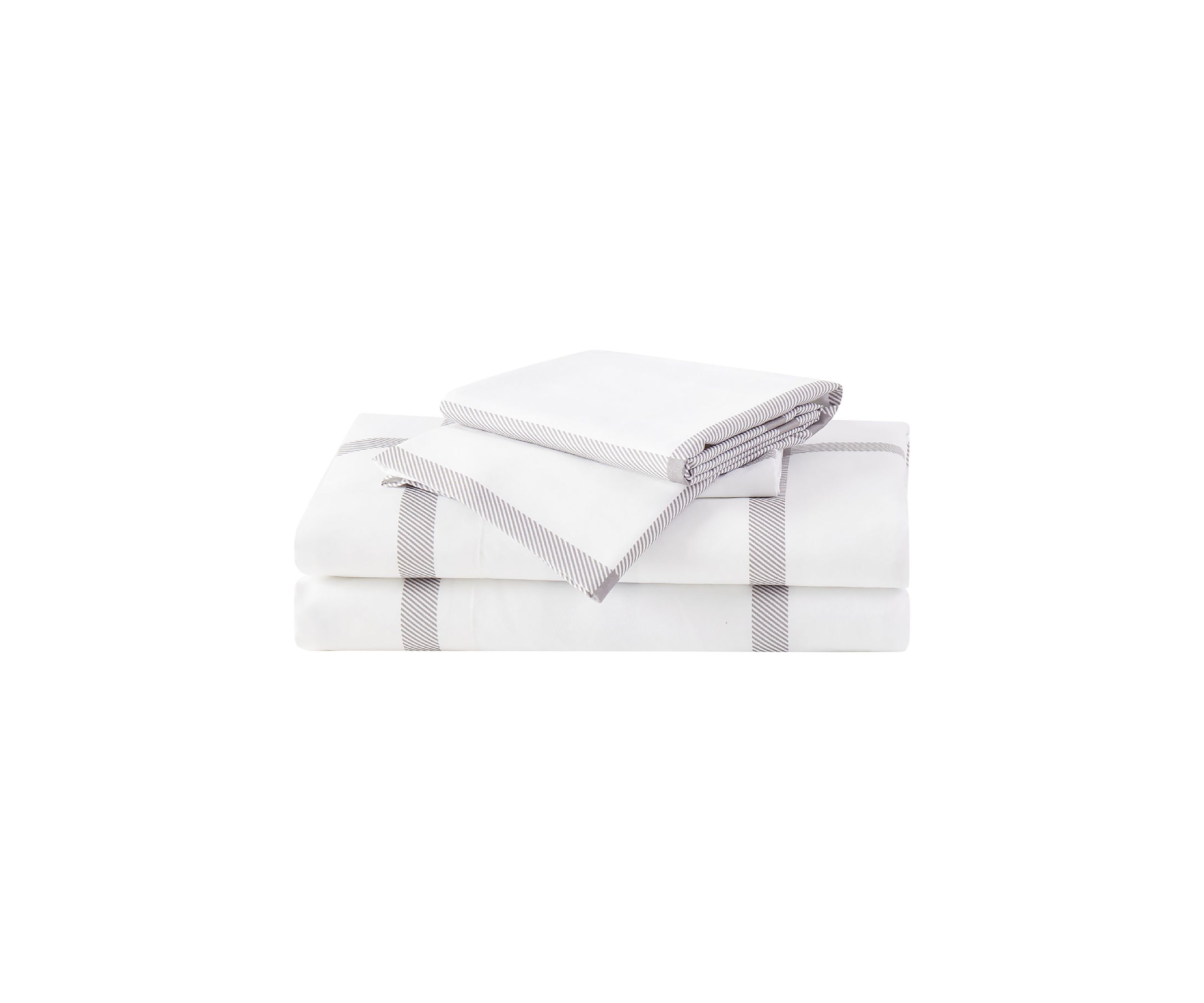 Printed Windowpane Sheet Set