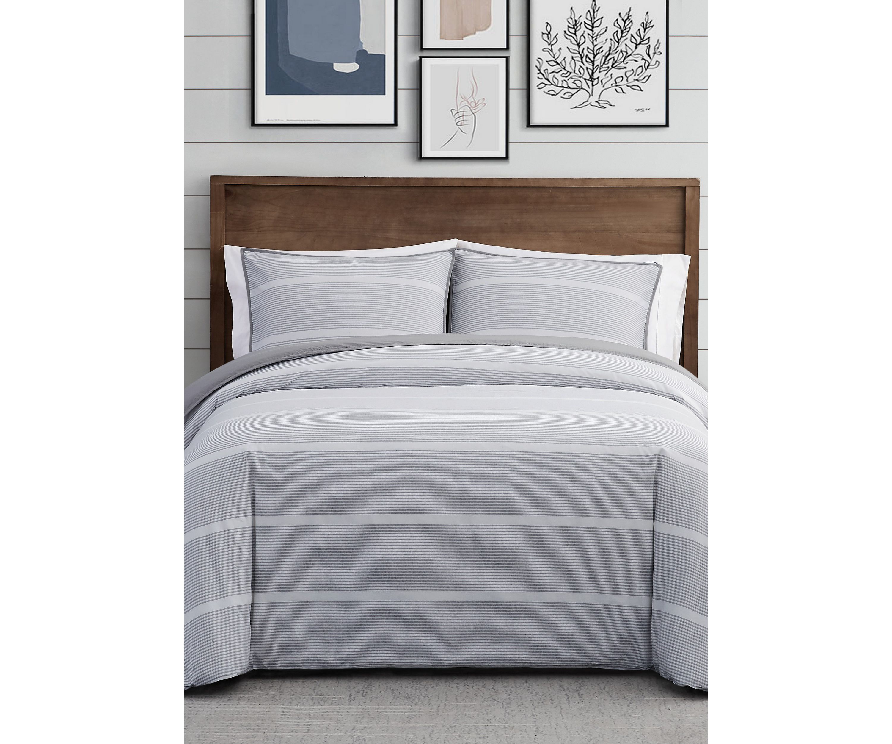 Niari Yarn Dye Stripe Comforter Set