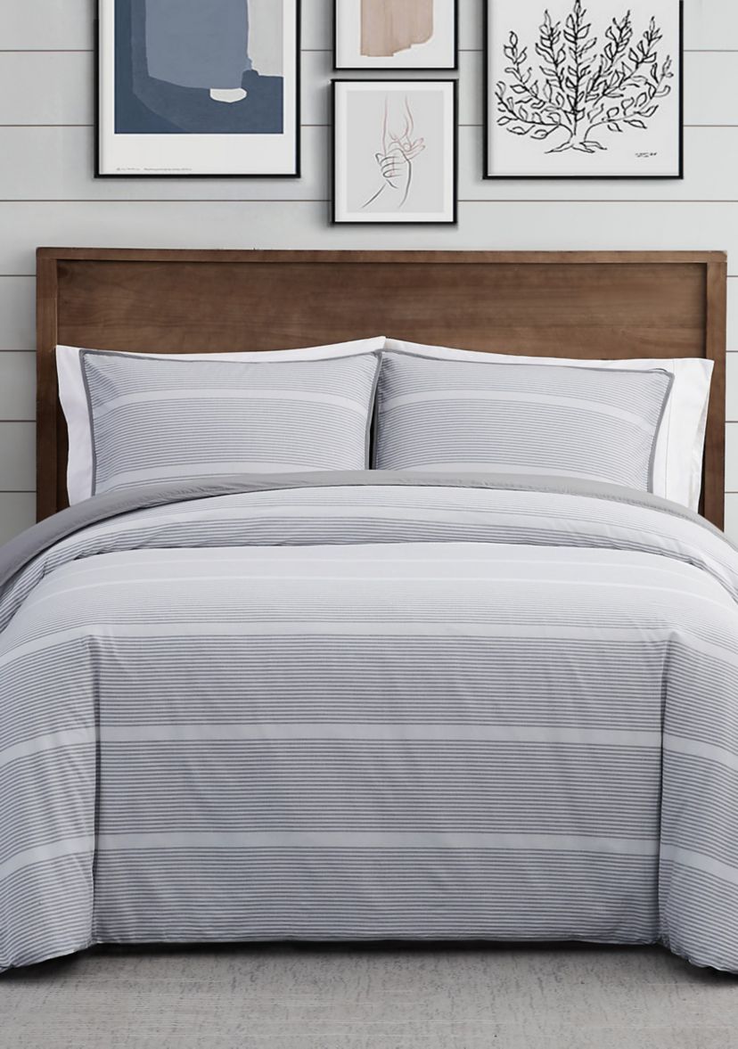 Niari Yarn Dye Stripe Comforter Set