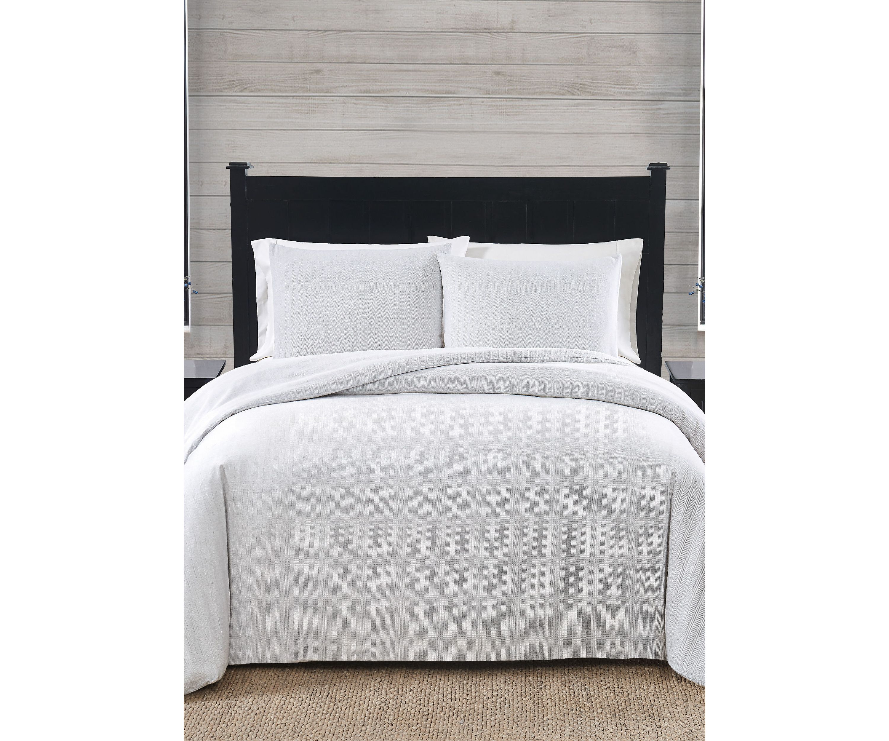 Herringbone Flannel Comforter Set