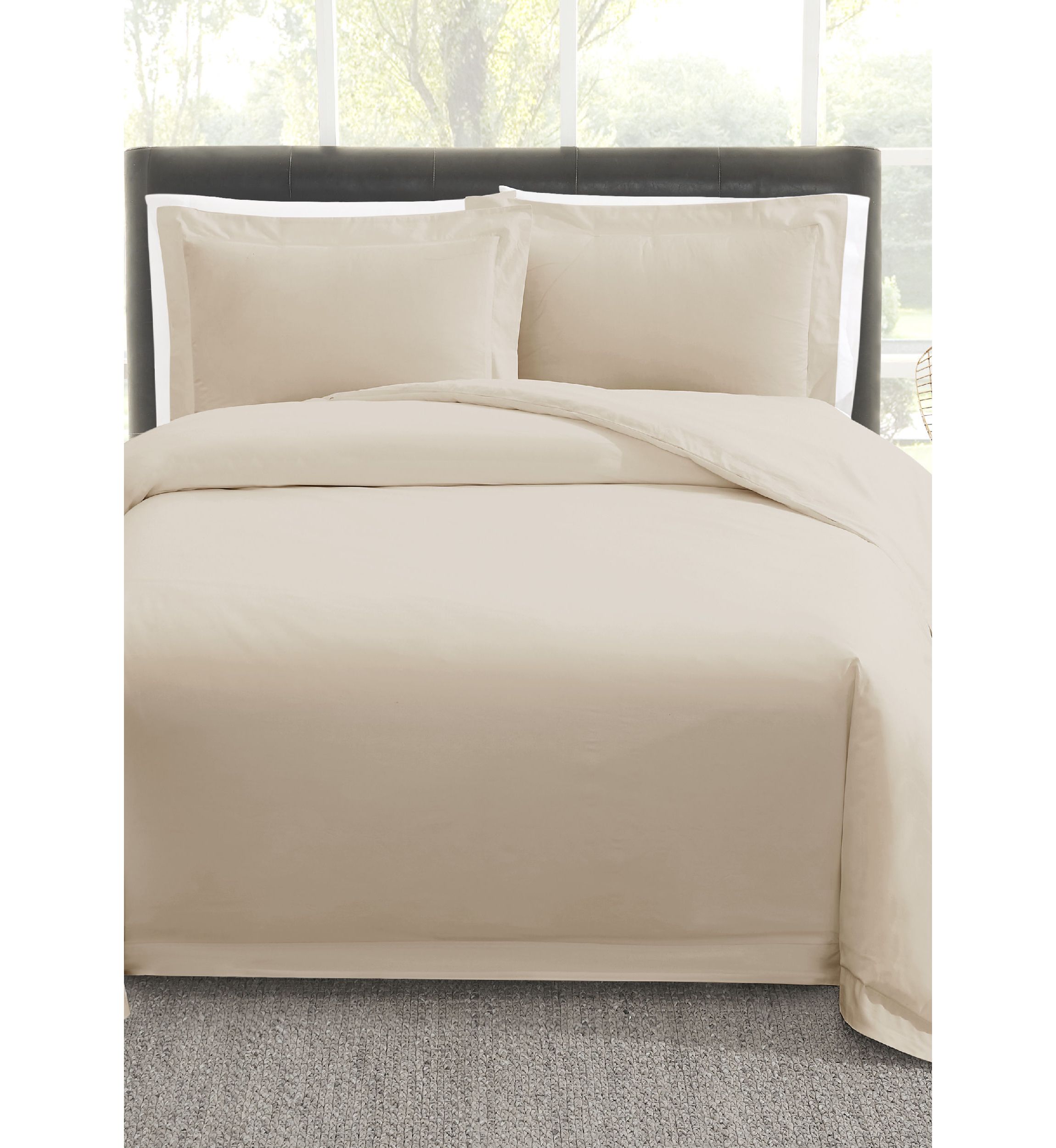 400 Percale Duvet Set