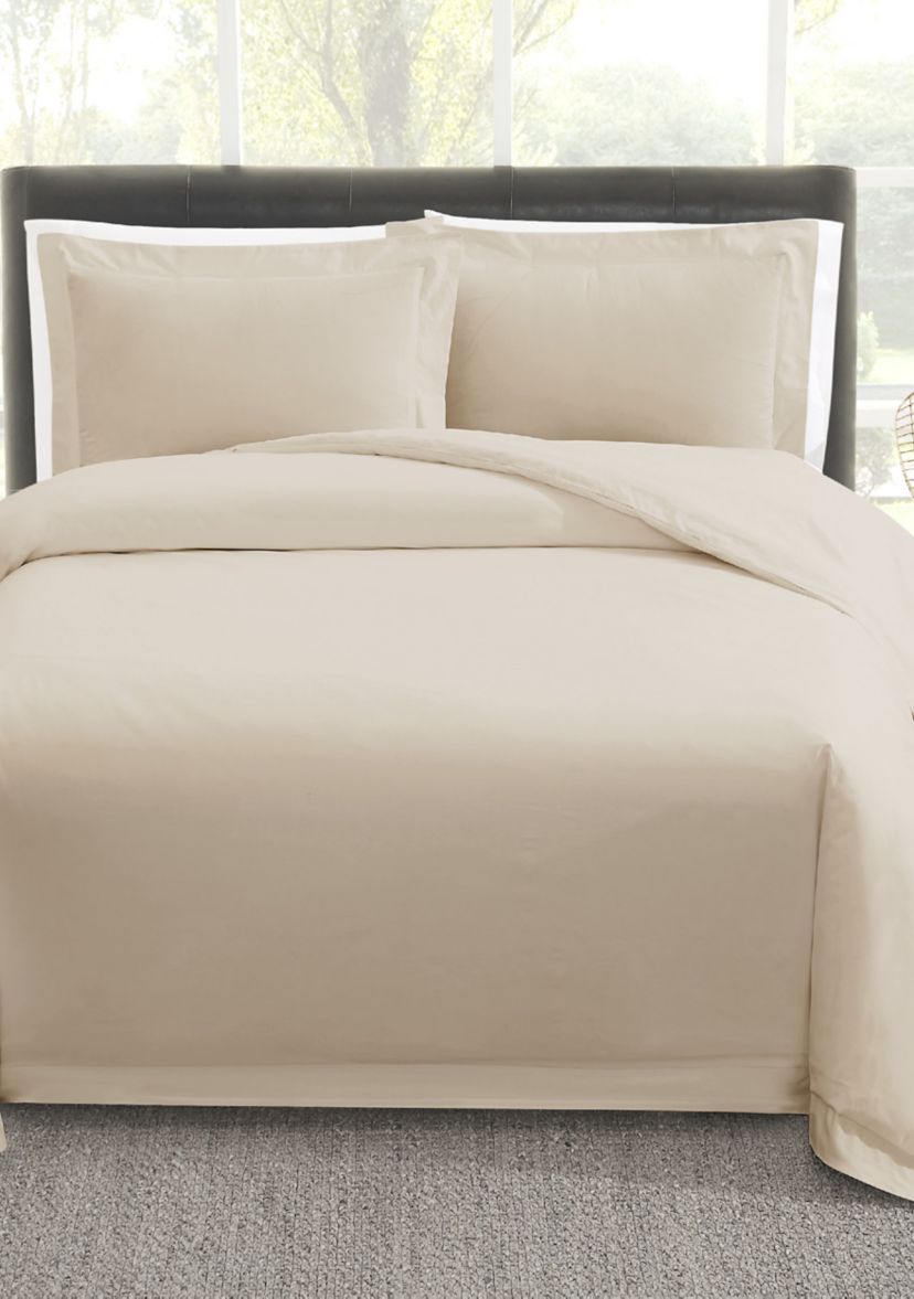 400 Percale Duvet Set