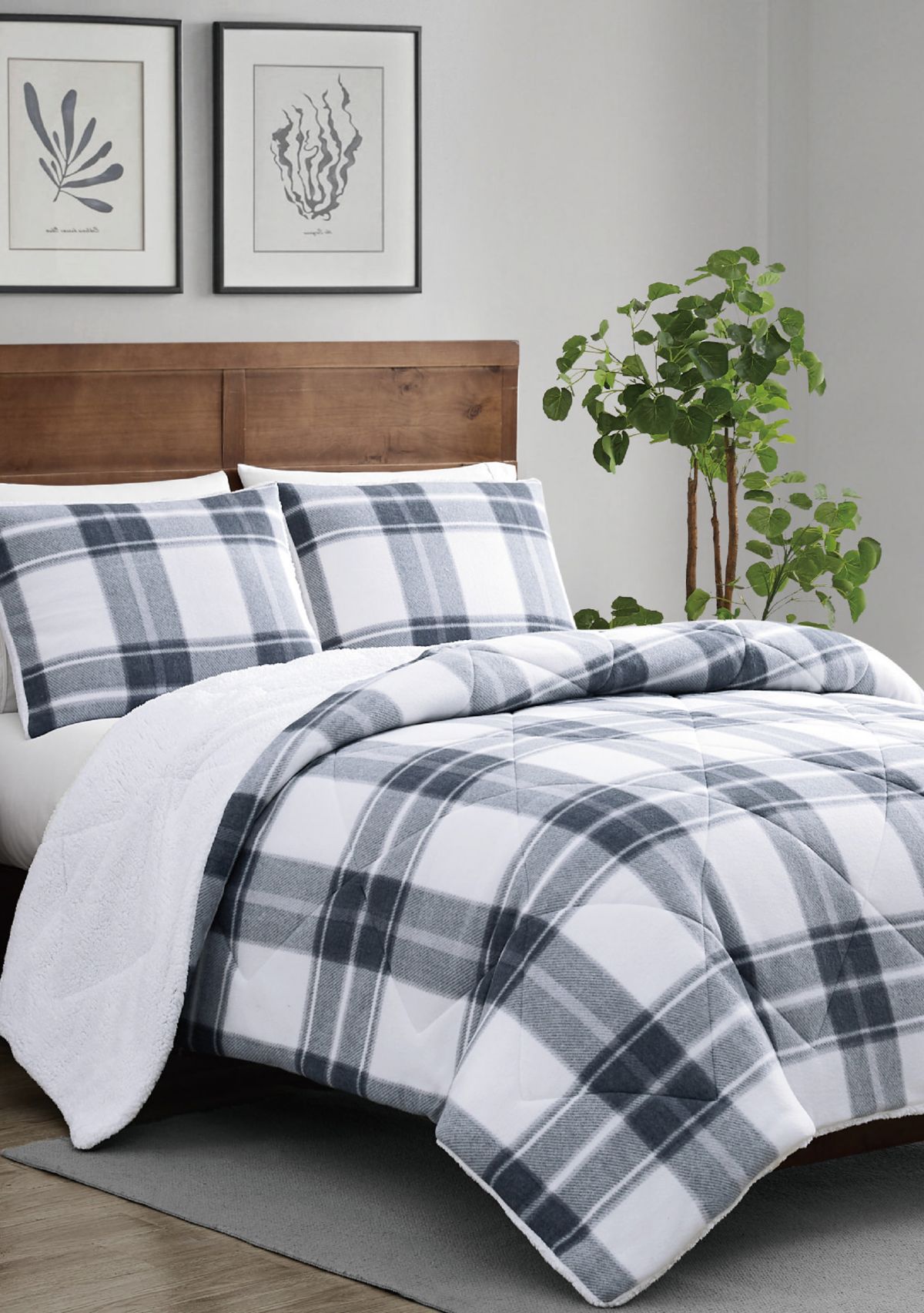Cozy Teddy Comforter Set