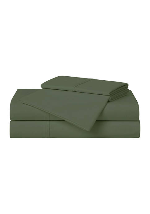Cannon 200 Thread Count Cotton Solid Percale Sheet