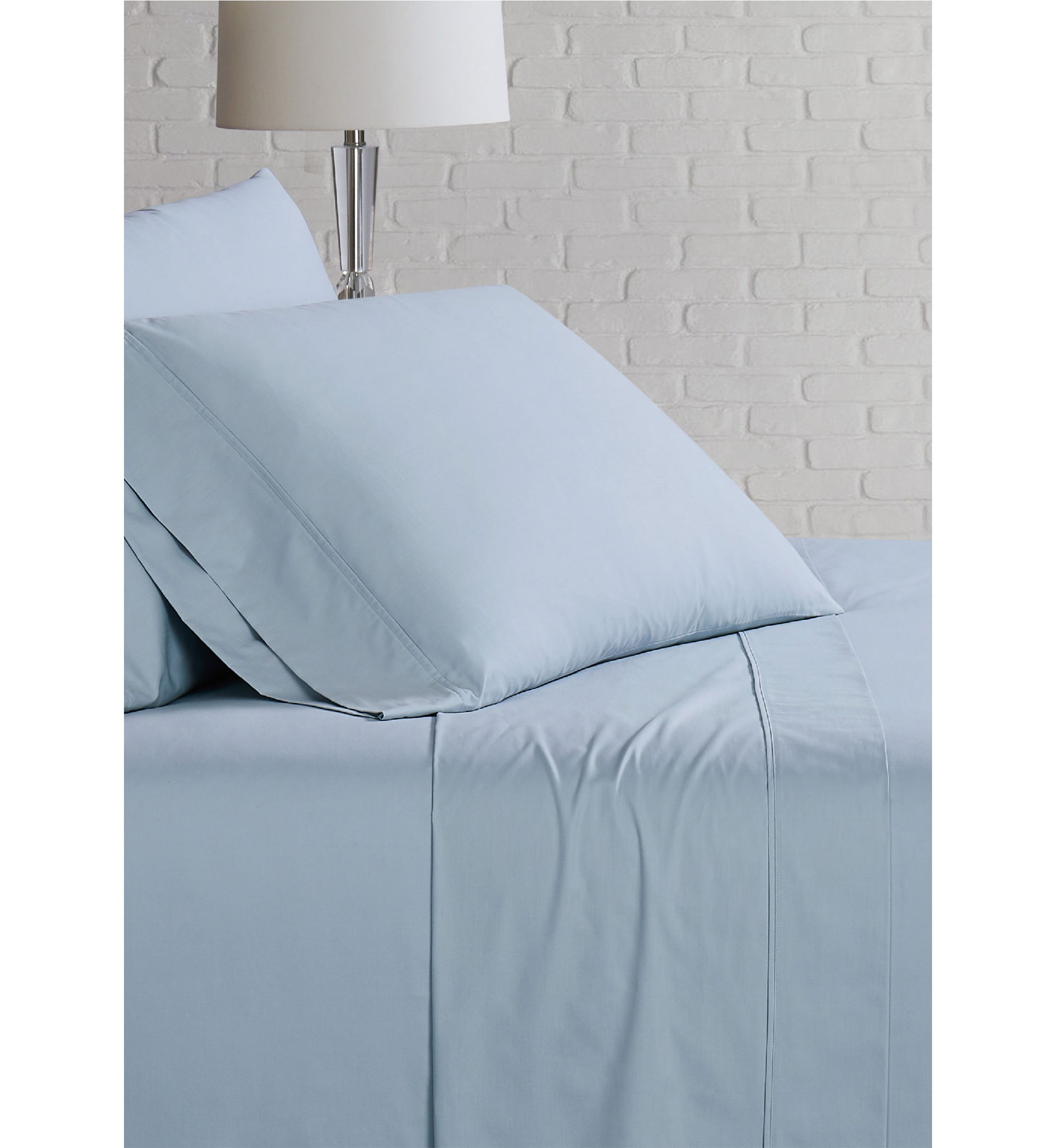 200 Thread Count Cotton Solid Percale Sheet Set