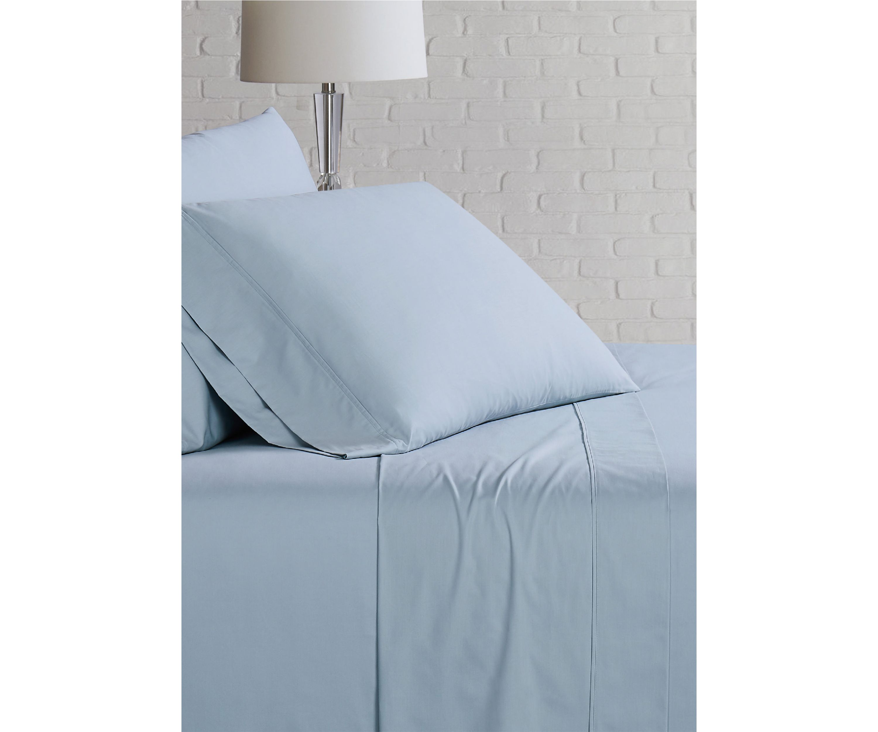 200 Thread Count Cotton Solid Percale Sheet Set