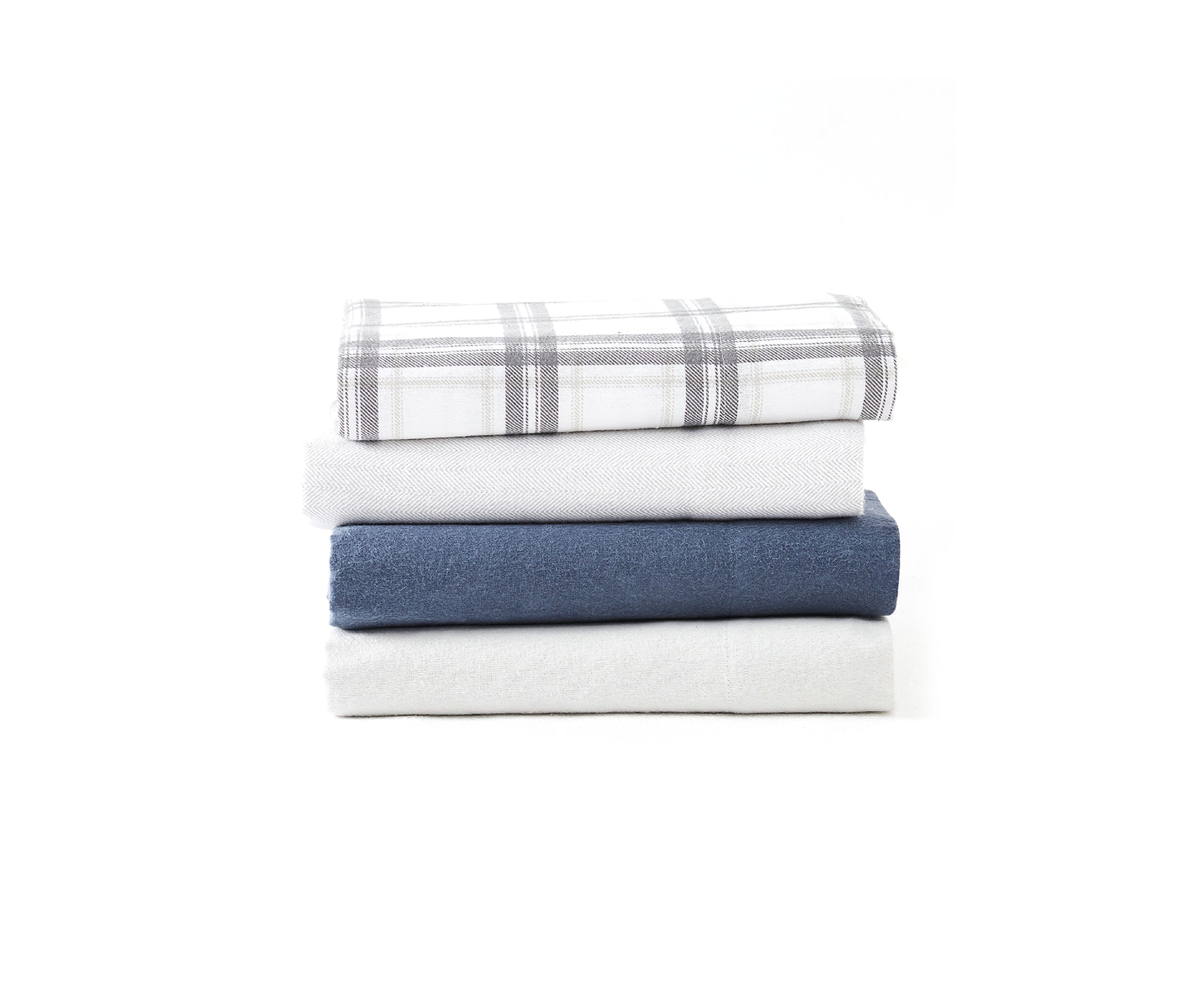Solid Flannel Sheet Set